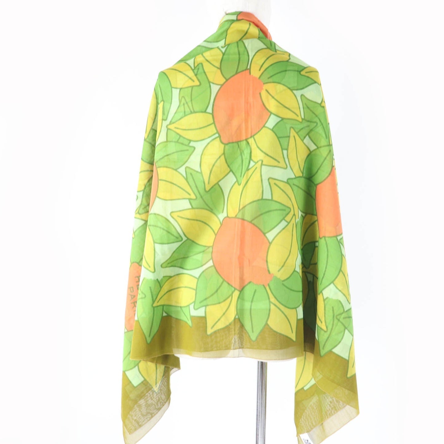 HERMES scarf Main: 100% cotton multicolor Women Used