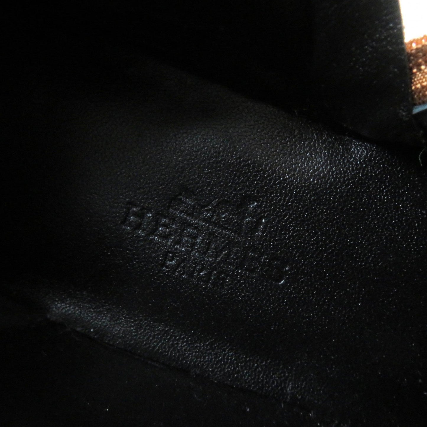 HERMES short boots 232082Z Main: suede leather, part: leather Brown Women 35 Used