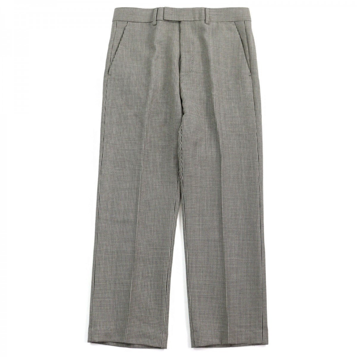 GUCCI Pants 574355 Outer: 88% wool, Outer: 12% mohair, Lining: 100% rayon, Part: 65% polyester, Part: 35% cotton Black White mens Used