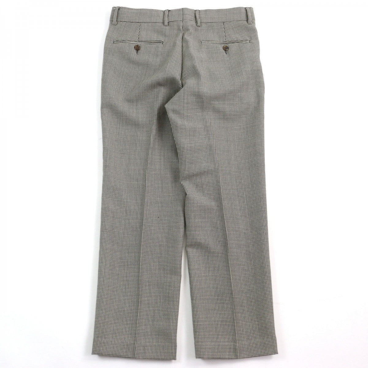 GUCCI Pants 574355 Outer: 88% wool, Outer: 12% mohair, Lining: 100% rayon, Part: 65% polyester, Part: 35% cotton Black White mens Used