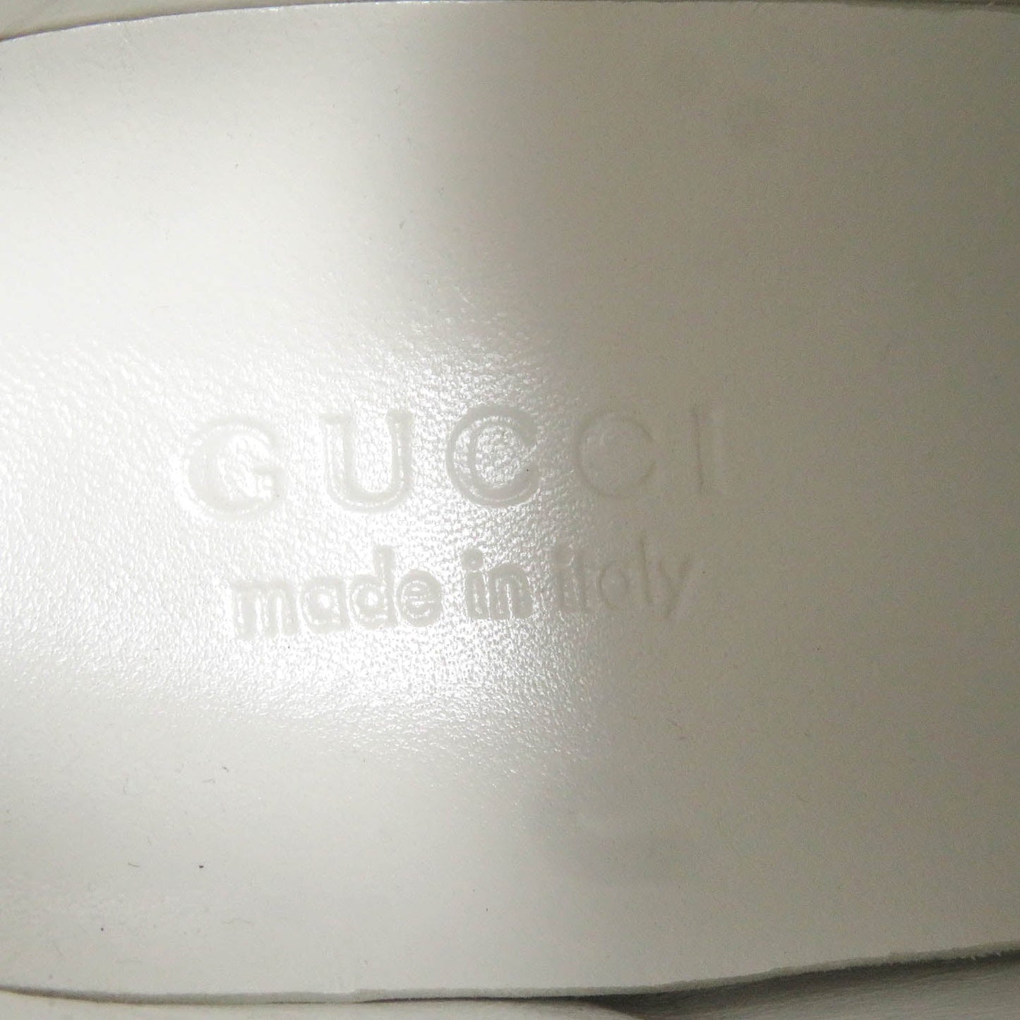 GUCCI Low cut sneakers 426184 Main: Leather Navy white mens 8 1/2 Used
