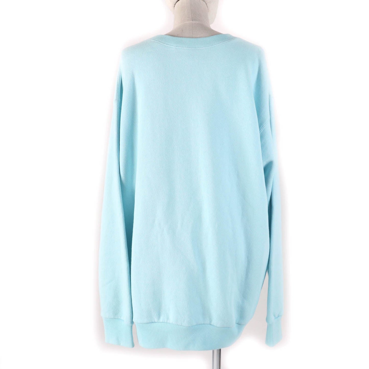 GUCCI sweat 617964 Main: 100% cotton, some: 75% silk, some: 25% polyester, some: sequins, some: polyester Light blue Women XL Used