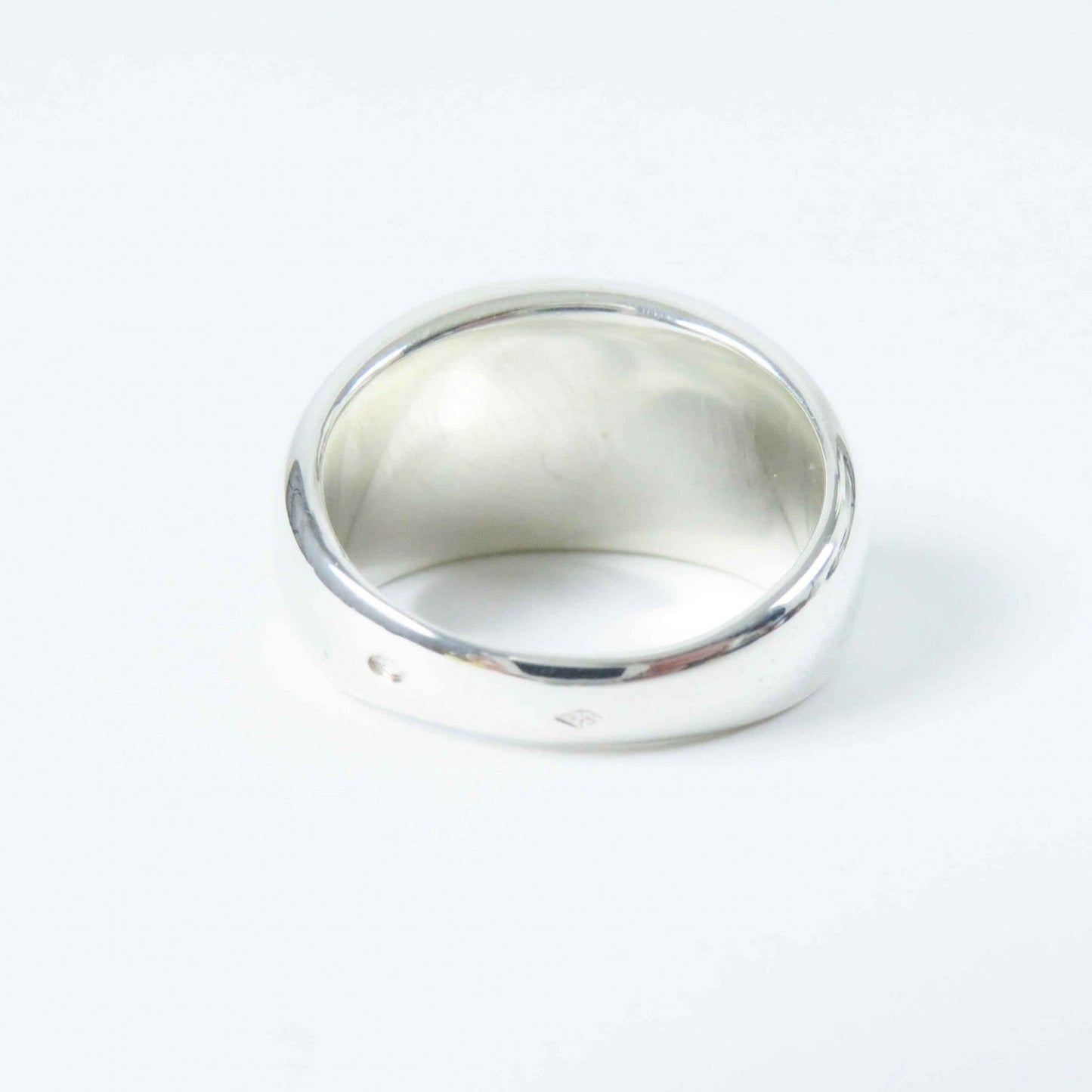 HERMES Ring Main: SV925, Part: 750 Silver gold Seriering Women 51 Used