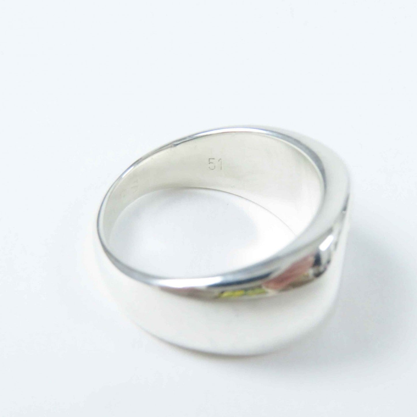 HERMES Ring Main: SV925, Part: 750 Silver gold Seriering Women 51 Used
