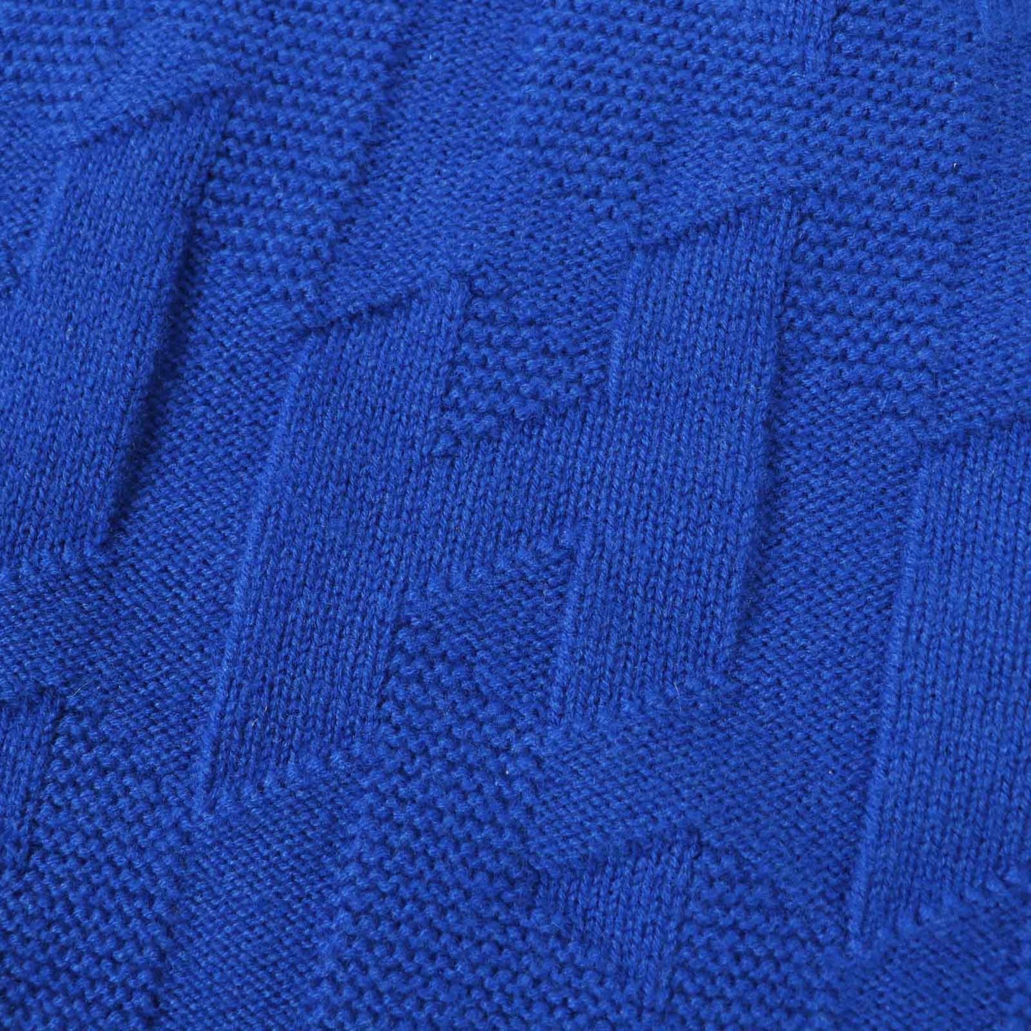 HERMES Hoodie 4E2623D3 Main: 100% wool, part: 98% wool, part: 2% nylon blue Women 34 Used
