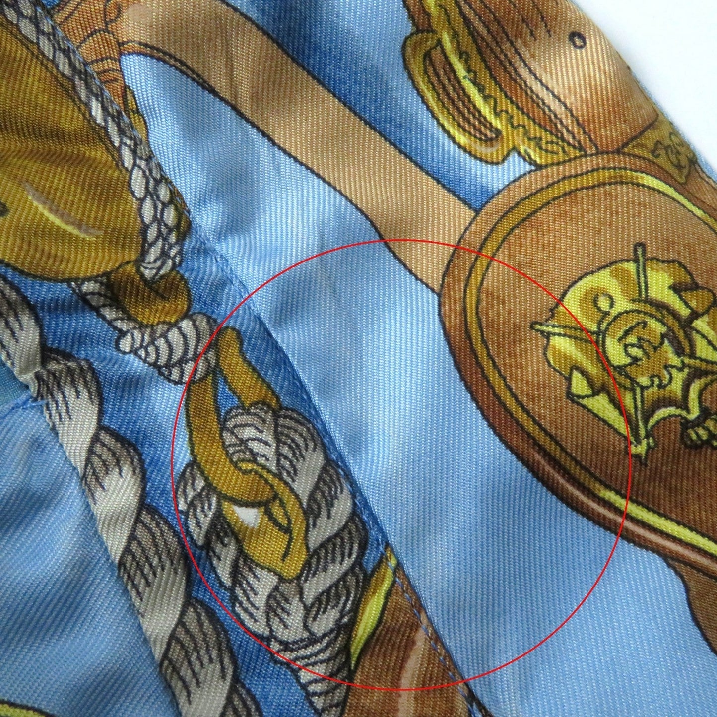 HERMES one piece Main: 100% silk Multi BATEAU A VAPEUR DE JOUFFROY DABBANS 1784 Steamboat Women 40 Used
