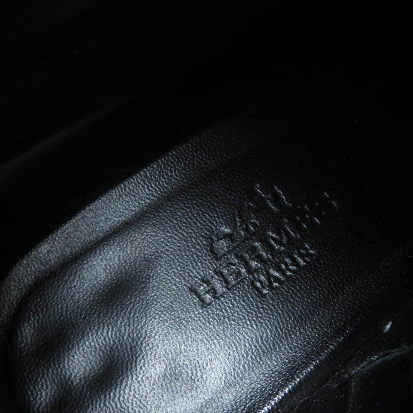 HERMES Ankle boots Main: Leather black Women 36 Used