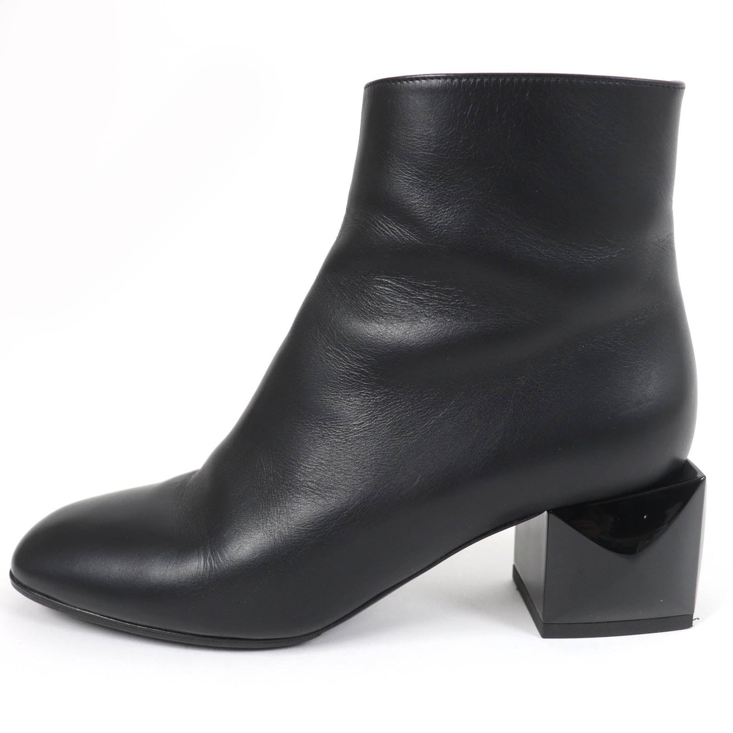HERMES Ankle boots Main: Leather black Women 36 Used