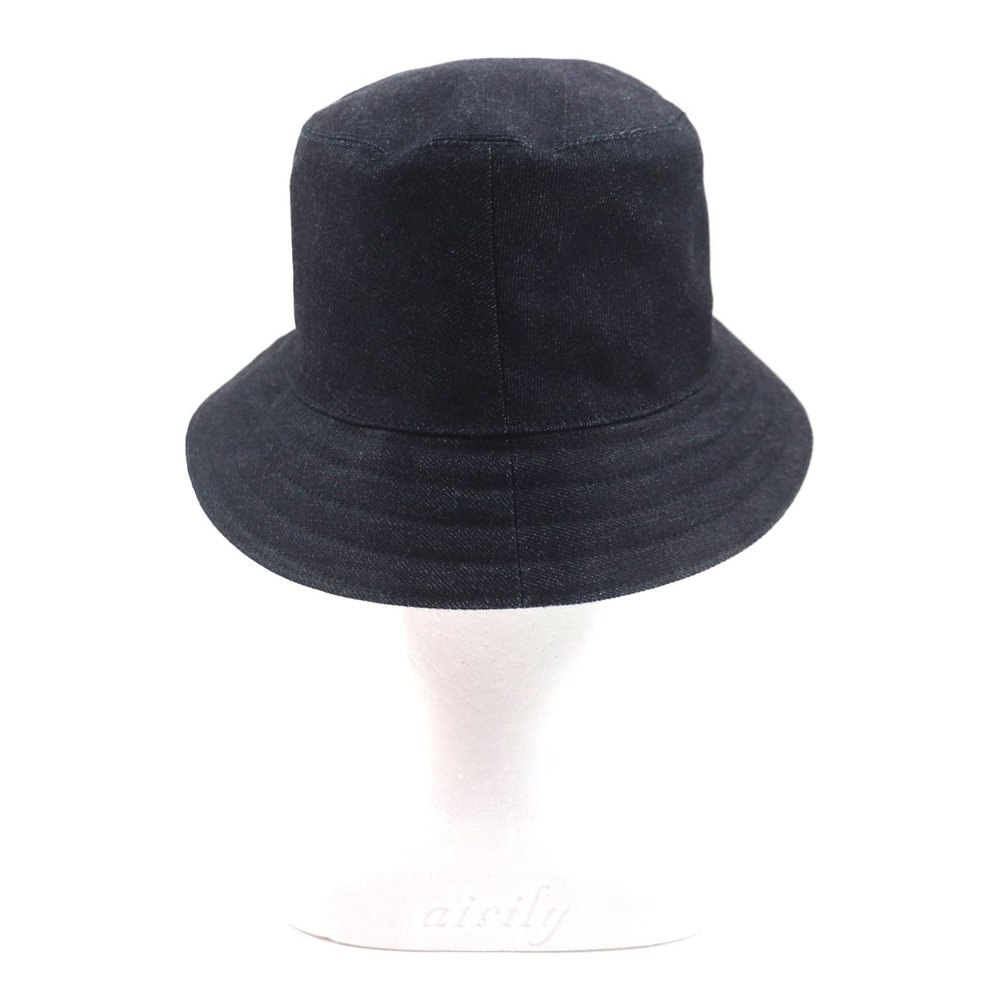 HERMES hat Outer: 100% cotton, Leather part: cowhide, Lining: 65% rayon, Lining: 35% silk, Part: 100% polyester Indigo Fred Crews Carrousel mens Used