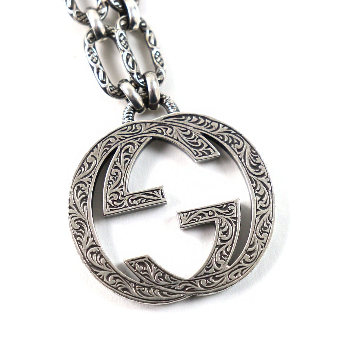 GUCCI Necklace 524890 Main: AG925 Silver mens Used