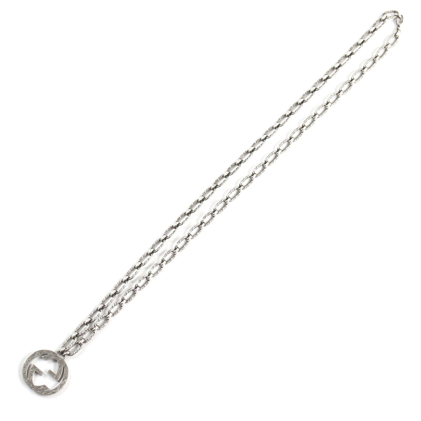 GUCCI Necklace 524890 Main: AG925 Silver mens Used