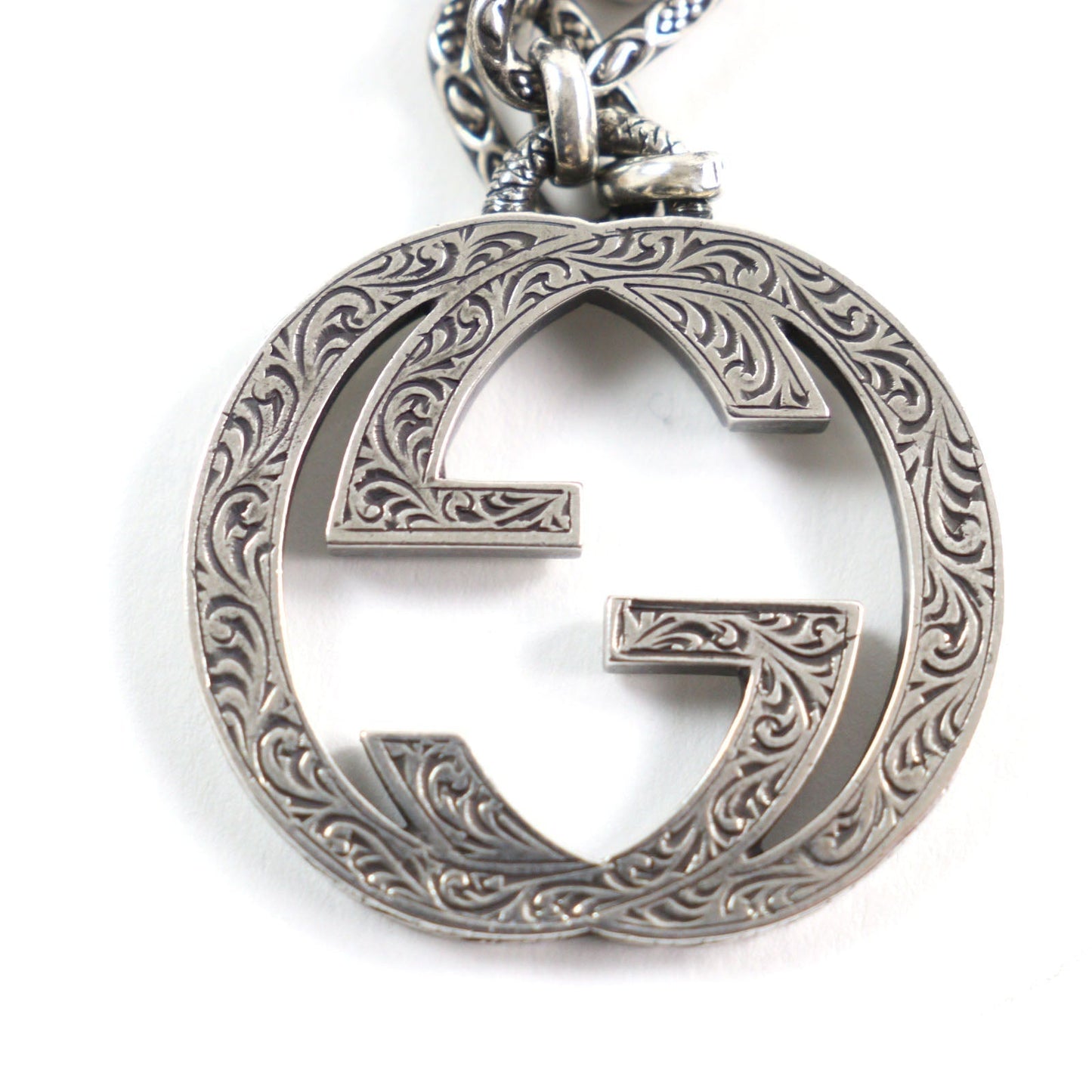 GUCCI Necklace 524890 Main: AG925 Silver mens Used