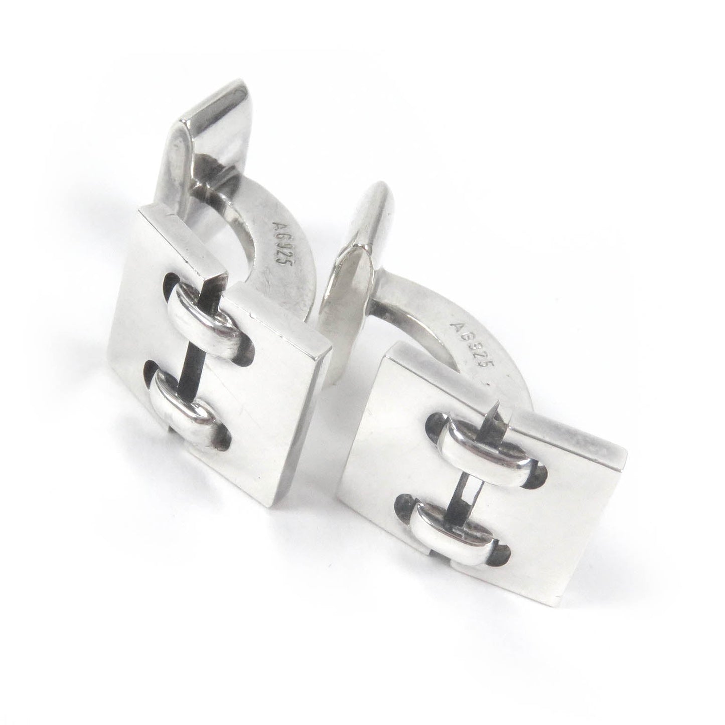HERMES cuffs Main: AG925 Silver mens Used