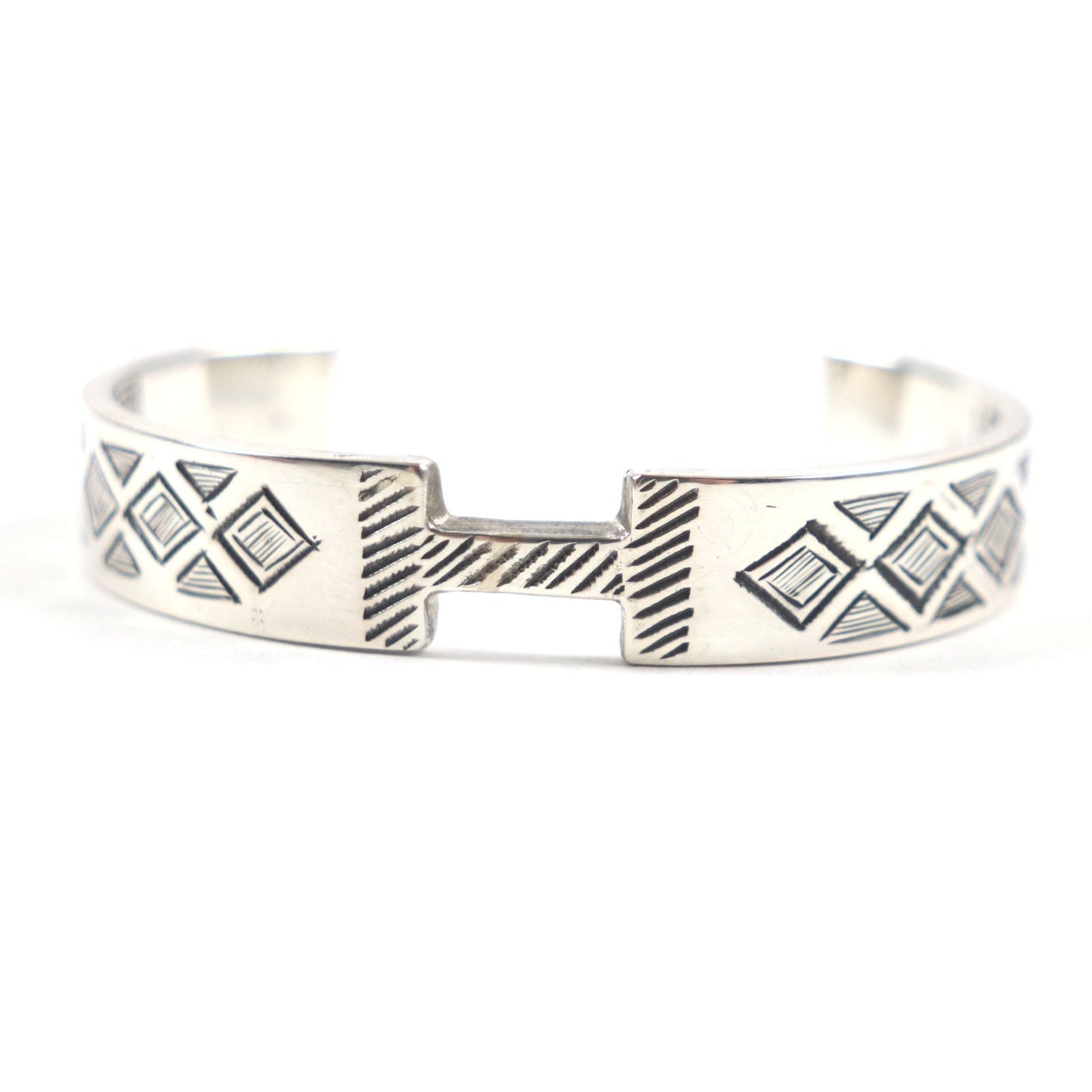 HERMES bracelet Main: AG925 Silver Tuareg bangle mens Used