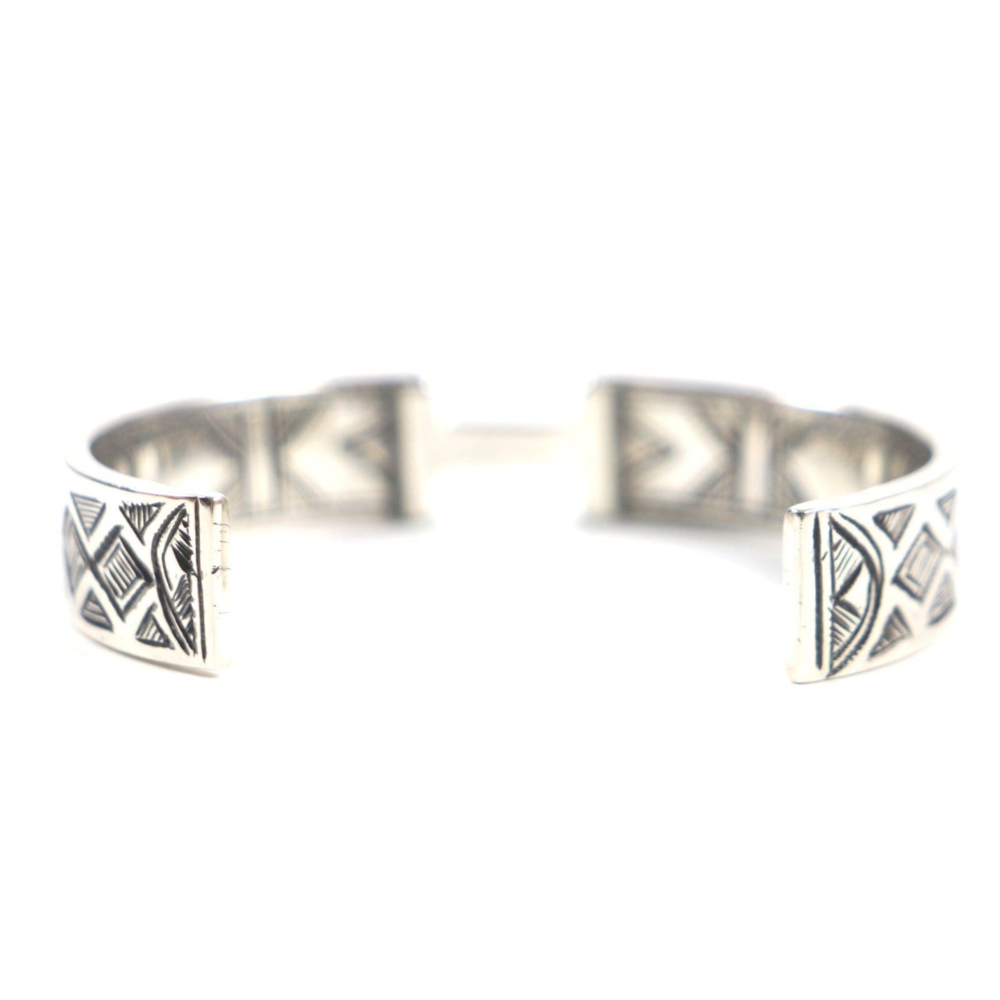 HERMES bracelet Main: AG925 Silver Tuareg bangle mens Used