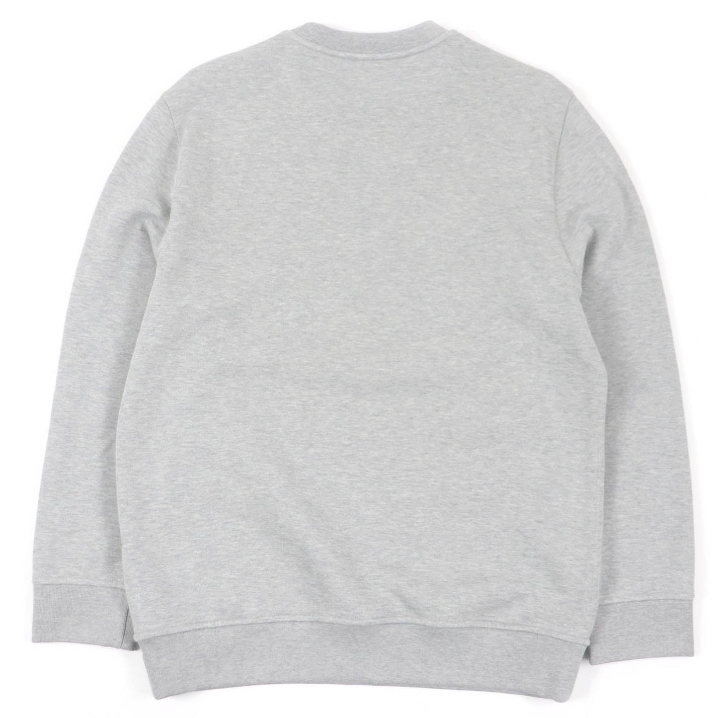 HERMES sweat Main: 100% cotton, Part: 90% cotton, Part: 10% polyurethane, Part: Sheep leather gray mens S Used