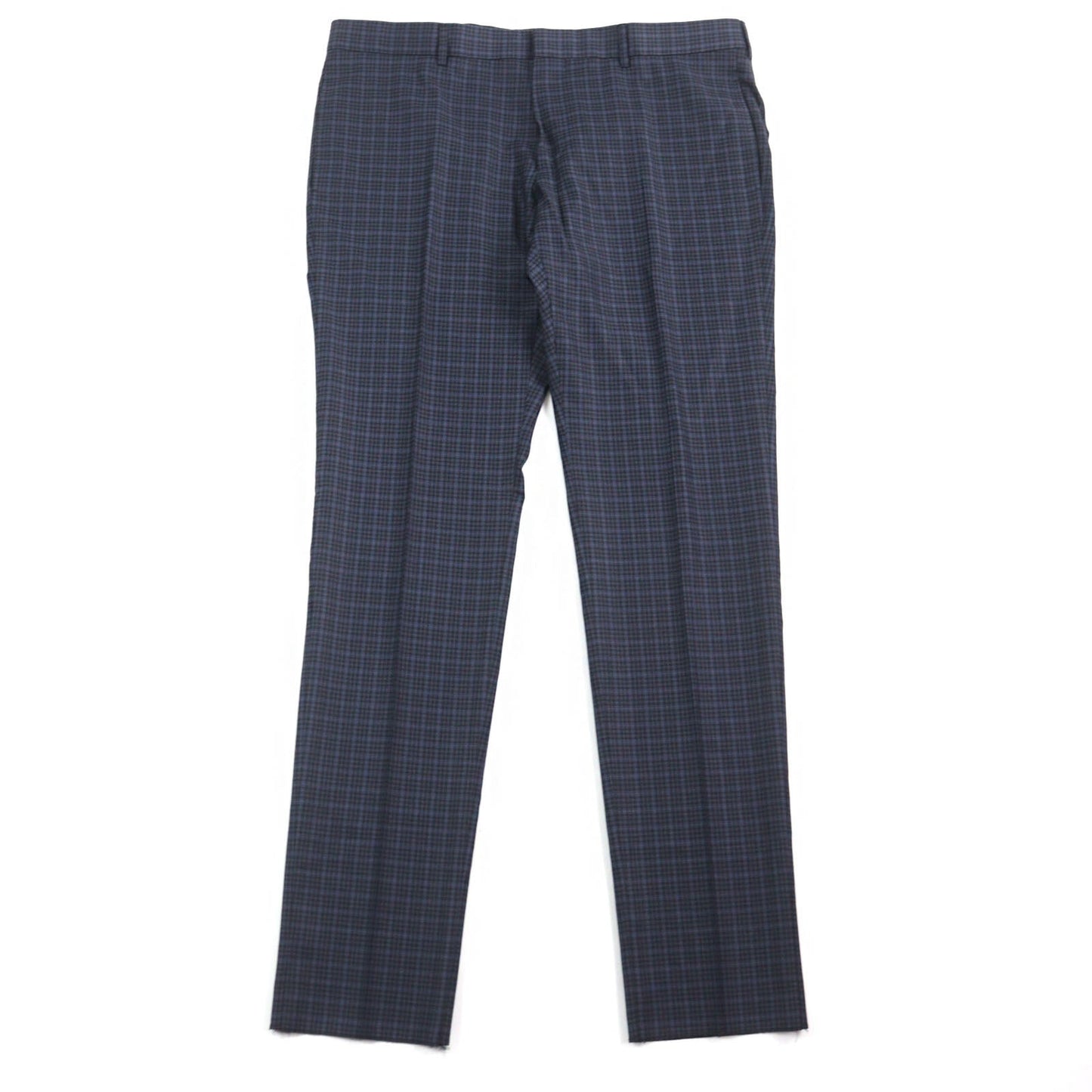 GUCCI Pants 244547 Outer: 100% wool, Lining: 100% rayon Navy type Check Pattern mens Used