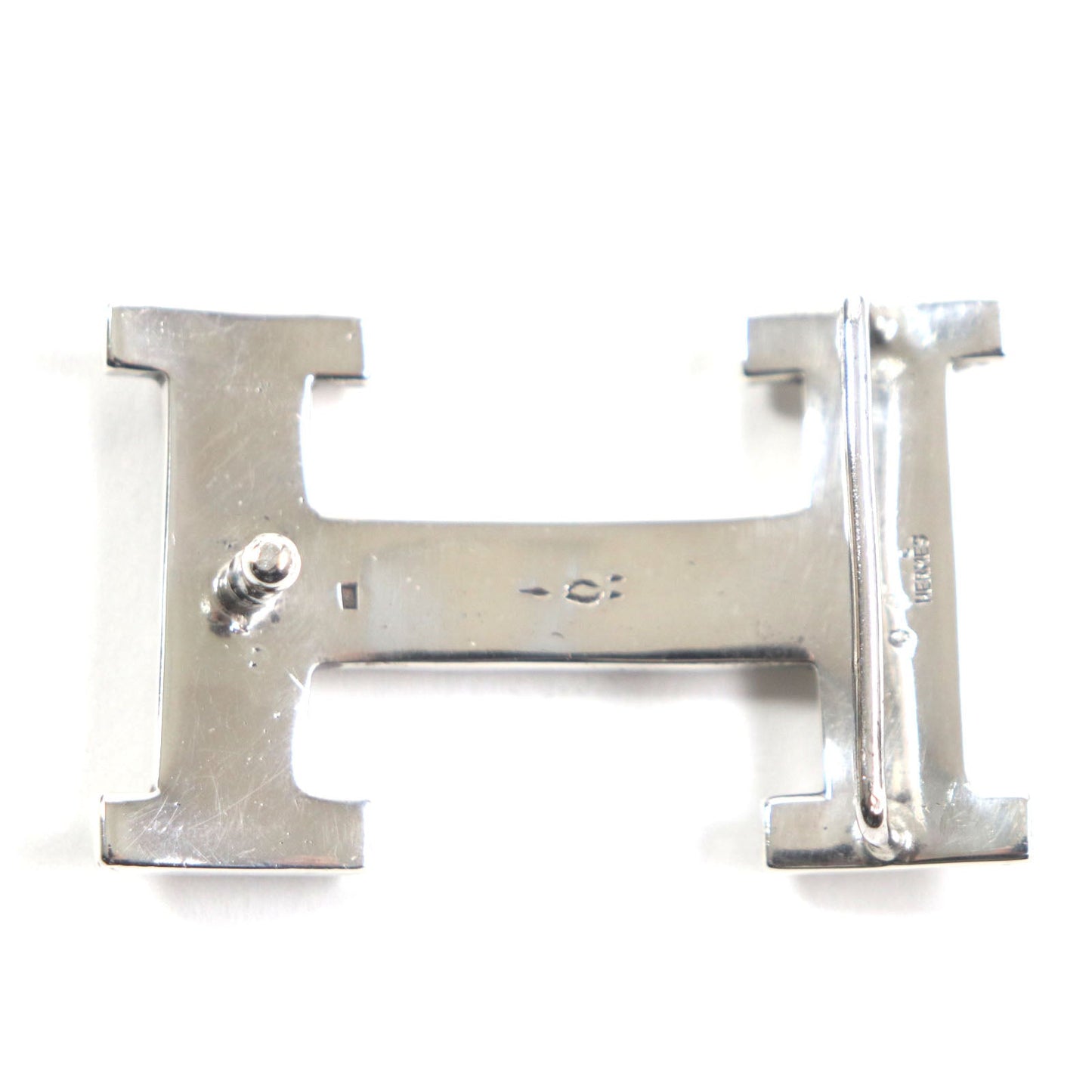 HERMES belt Main: SV925 Silver Touareg Buckle mens Used