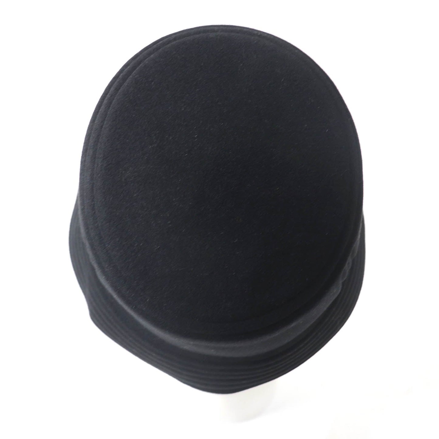 HERMES hat Main: 100% Lapin, Lining: 52% Cotton, Lining: 48% Rayon black DALTON Women Used