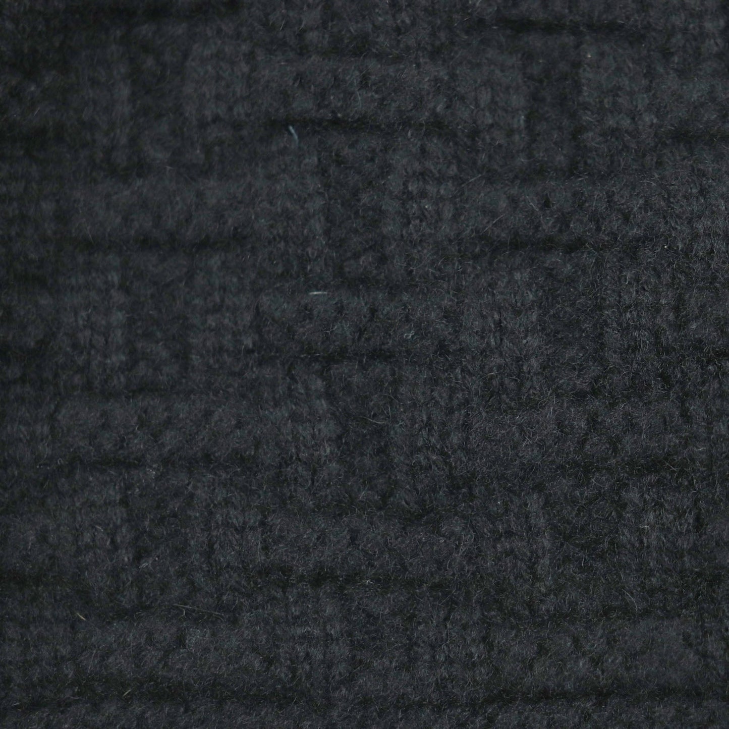 HERMES Knit cap Main: 100% cashmere black mens M Used