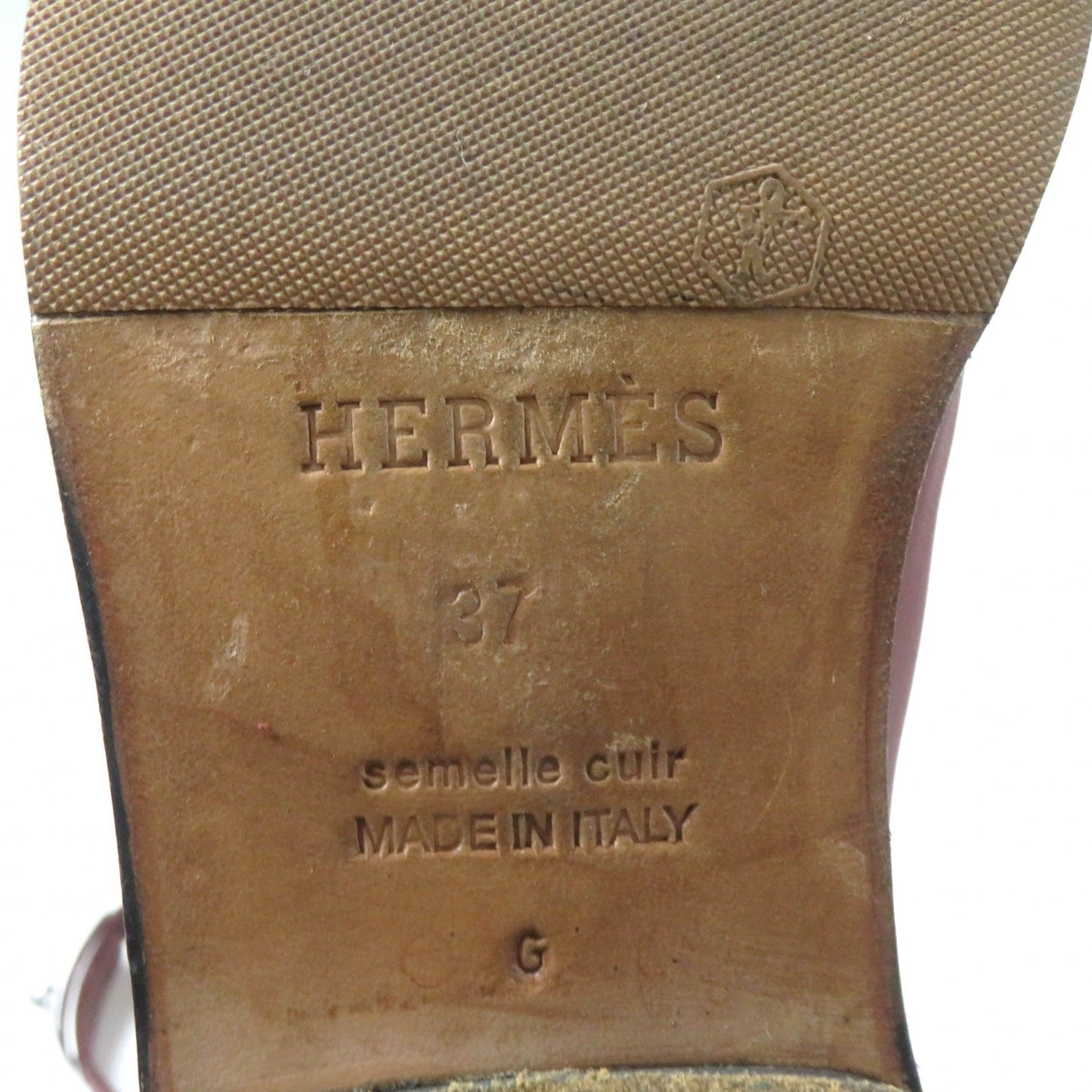 HERMES boots Main: Leather Red type Women 37 Used