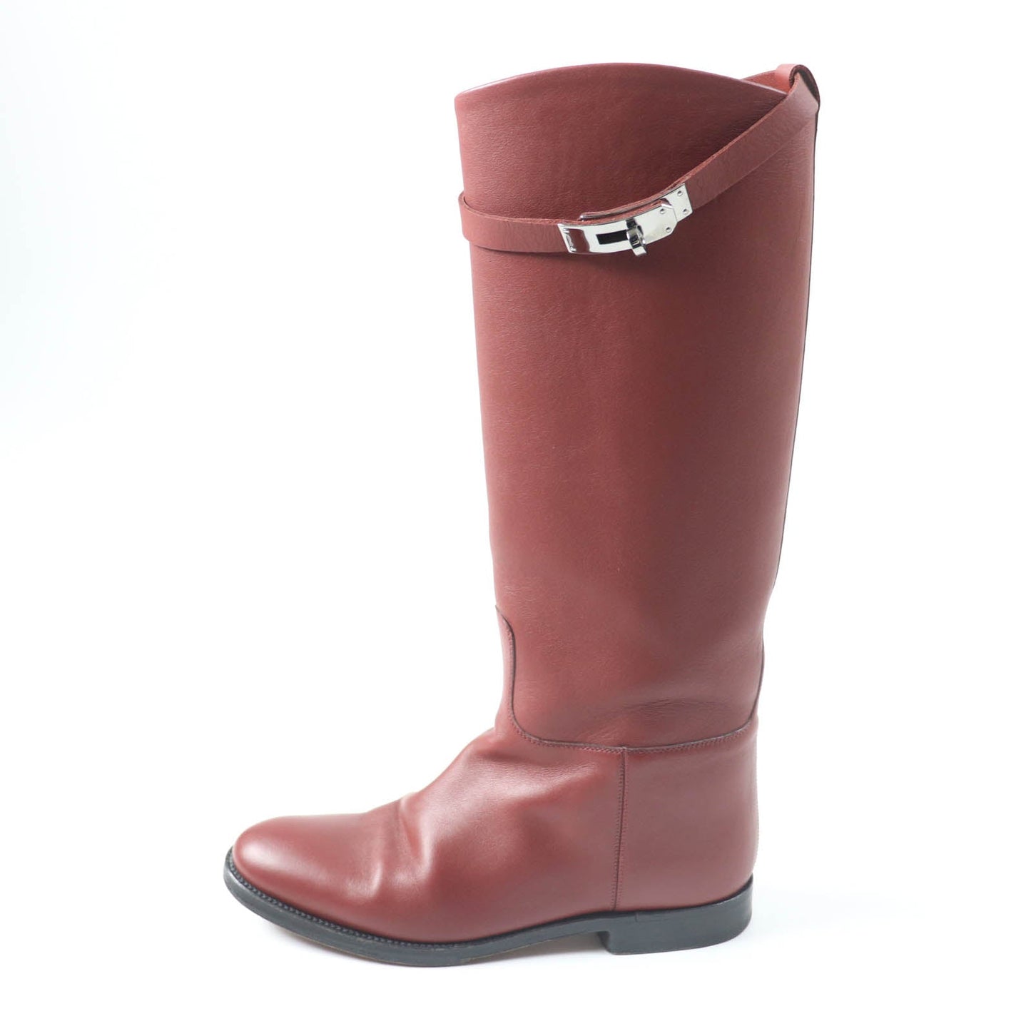 HERMES boots Main: Leather Red type Women 37 Used