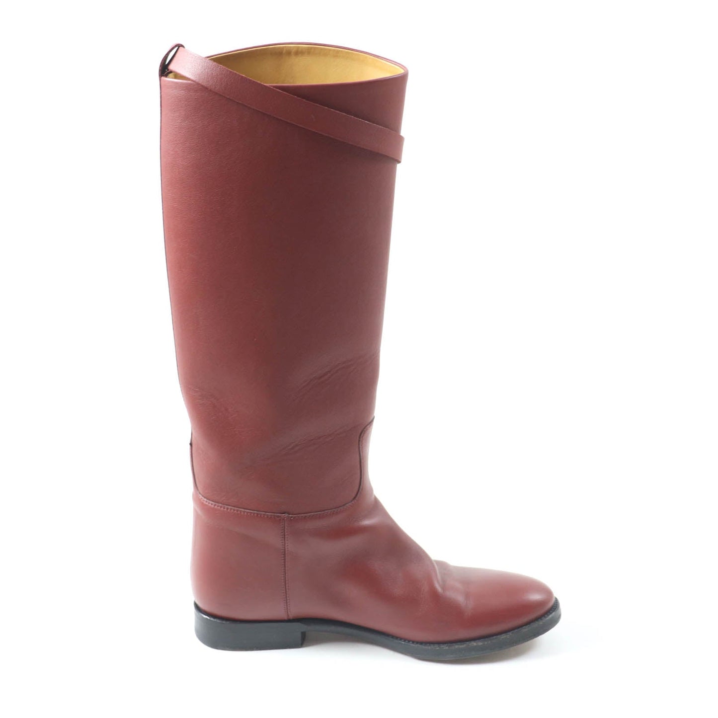 HERMES boots Main: Leather Red type Women 37 Used