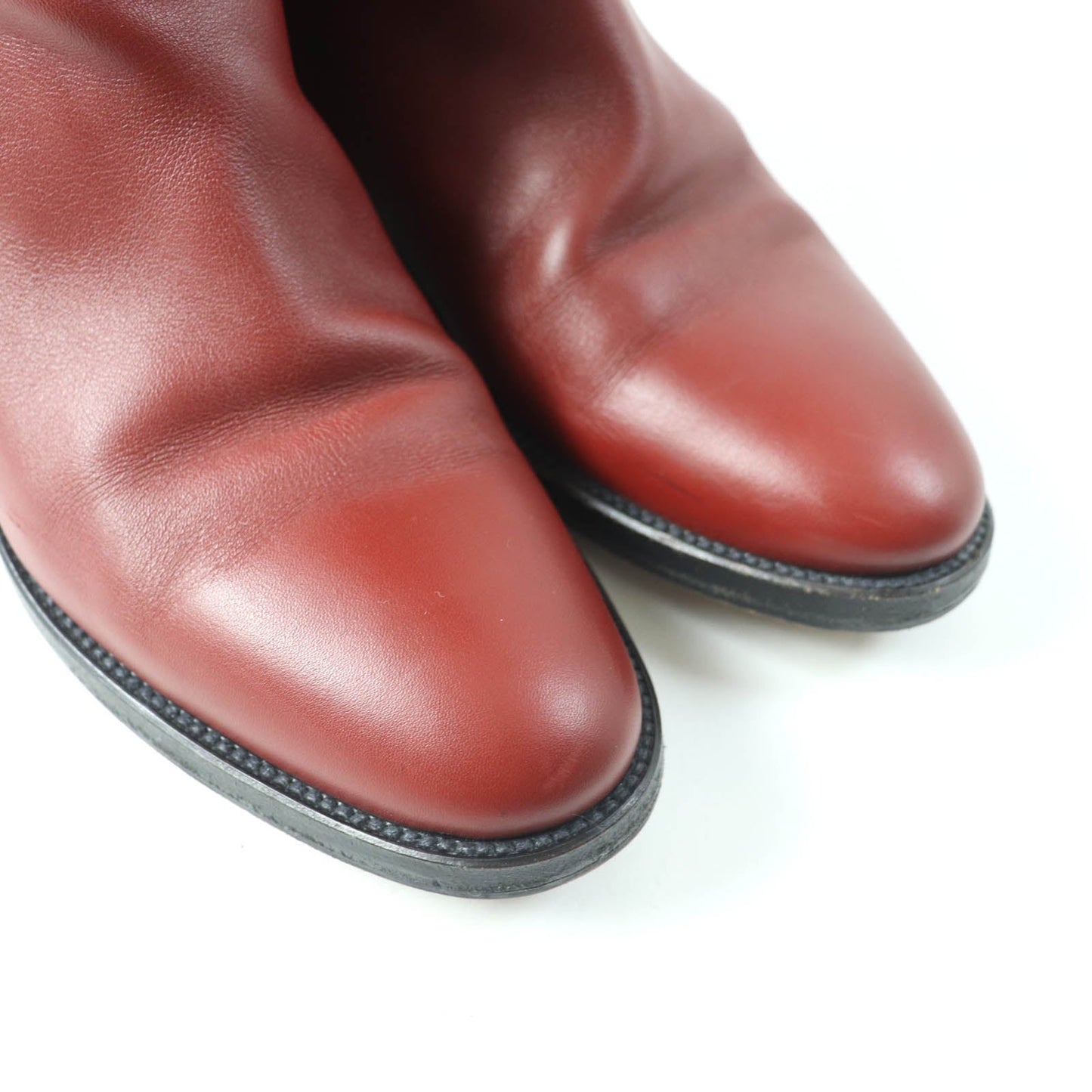 HERMES boots Main: Leather Red type Women 37 Used