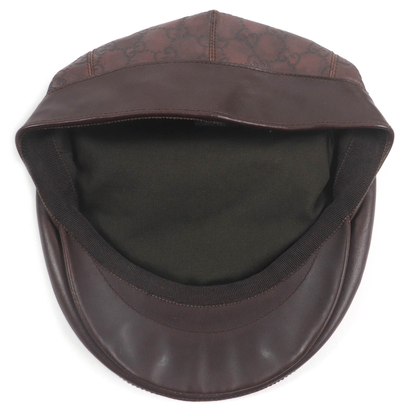 GUCCI hunting 075195 Outer: 100% cowhide, Lining: 100% cotton Brown mens XL Used
