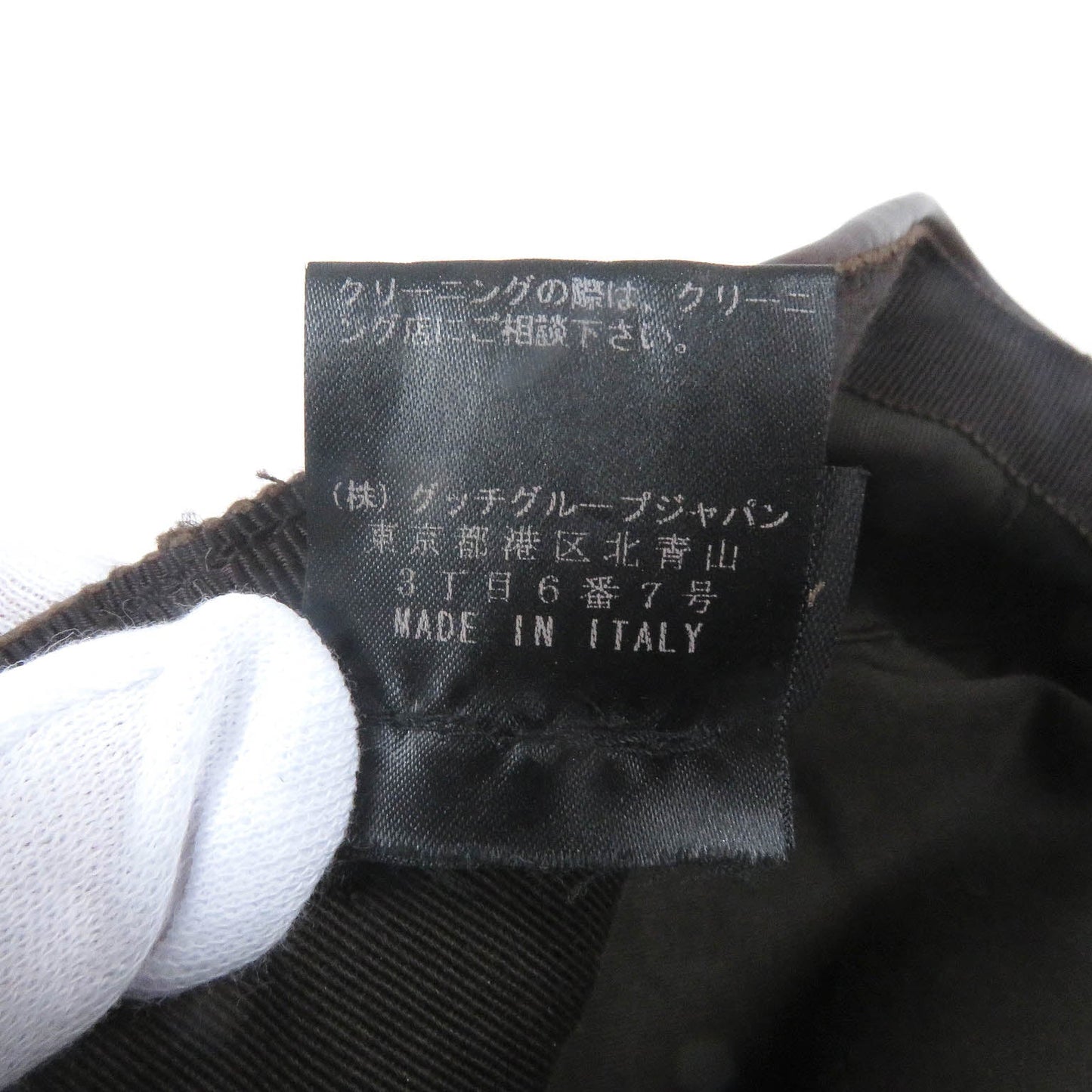 GUCCI hunting 075195 Outer: 100% cowhide, Lining: 100% cotton Brown mens XL Used