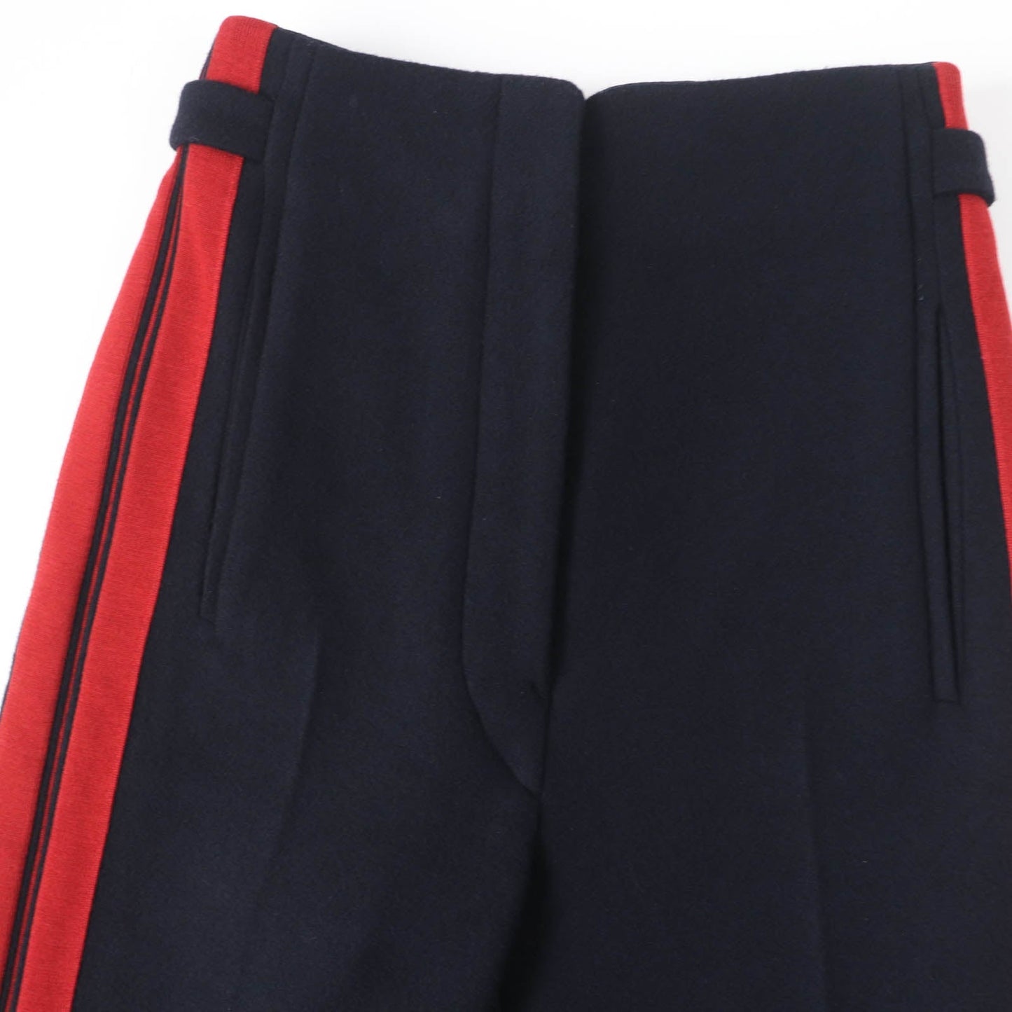 HERMES Pants Main: 100% cashmere, Part: 100% wool Dark navy Women 34 Used