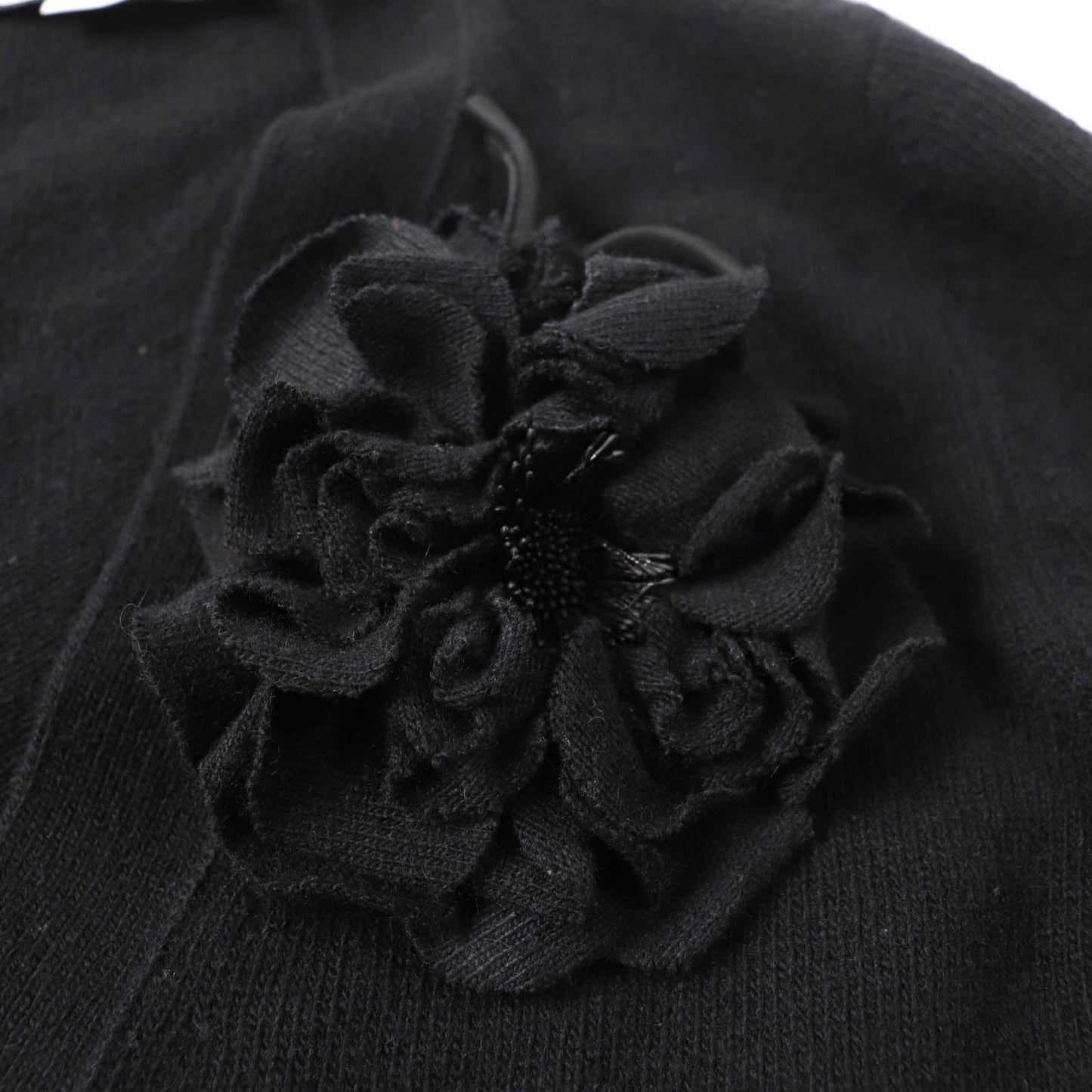 GUCCI cardigan 526719 Main: 70% wool, Main: 30% cashmere, Part: 100% cotton, Part: 100% wool, Part: 100% cashmere black Women L Used
