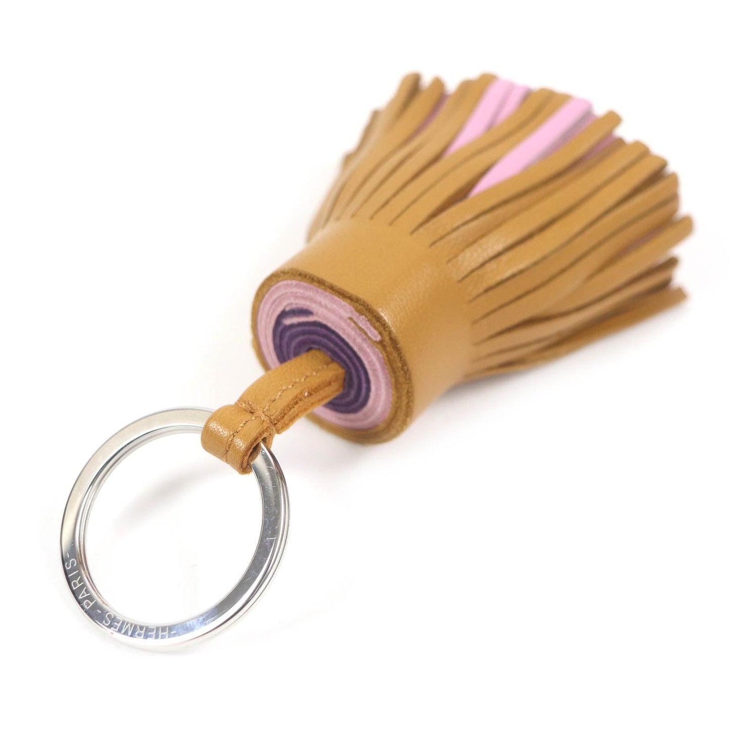 HERMES Bag charm Anyo Miro Sesame/Mauve Sylvestre/Violet Carmen Women Used