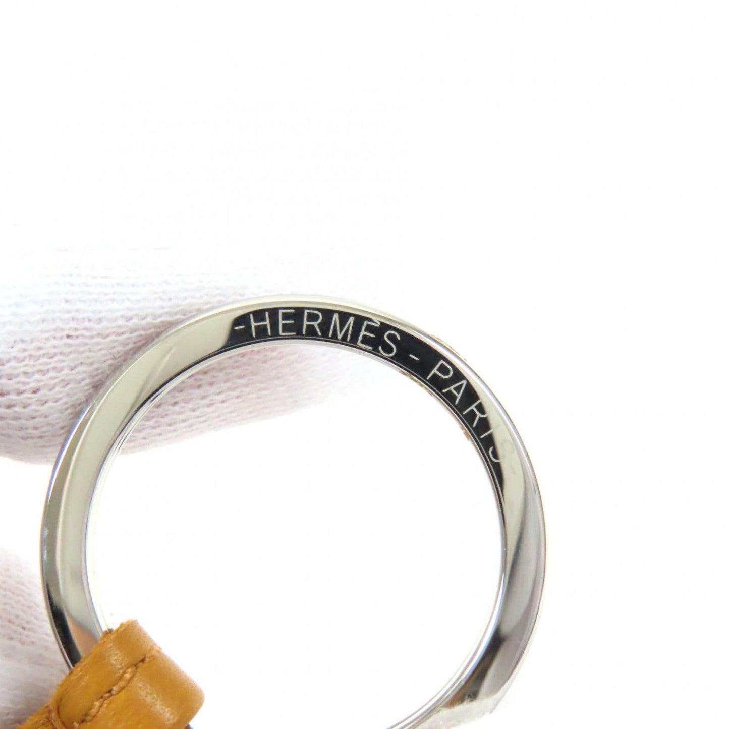 HERMES Bag charm Anyo Miro Sesame/Mauve Sylvestre/Violet Carmen Women Used