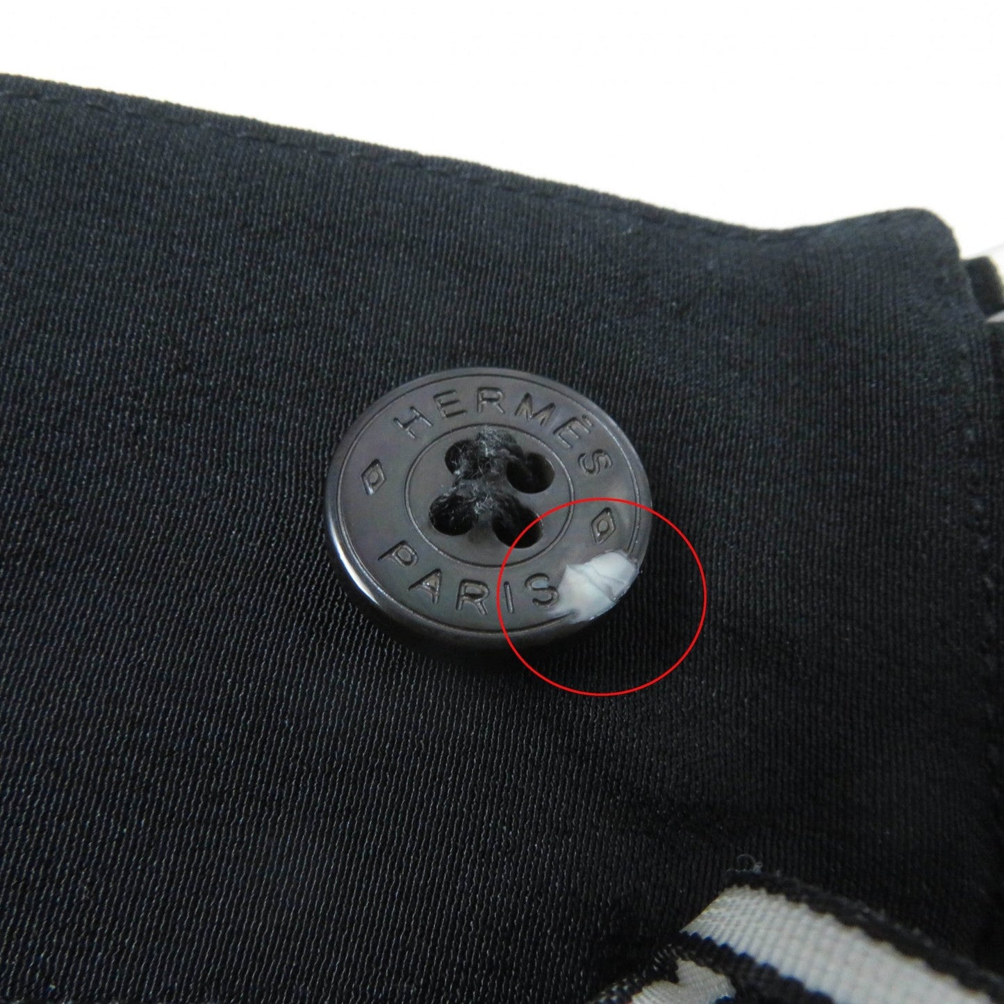 HERMES skirt Main: 100% silk black Women 36 Used