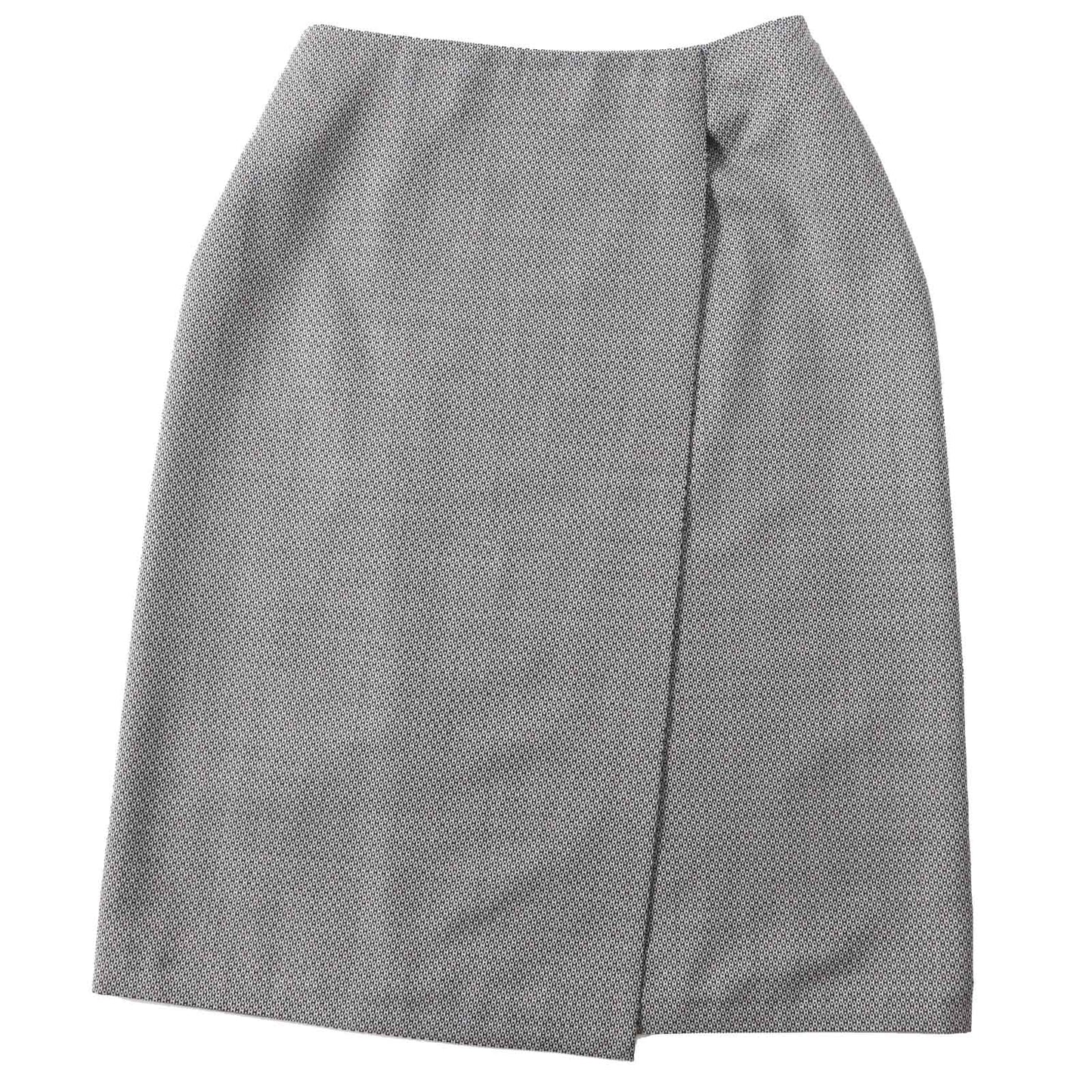 HERMES skirt Outer material: 90% wool, Outer material: 10% silk Black beige Margiela period Women 34 Used