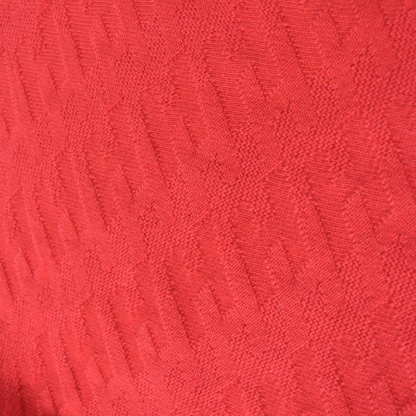 HERMES knit 2E2624DE Main: 100% wool Red Women 34 Used