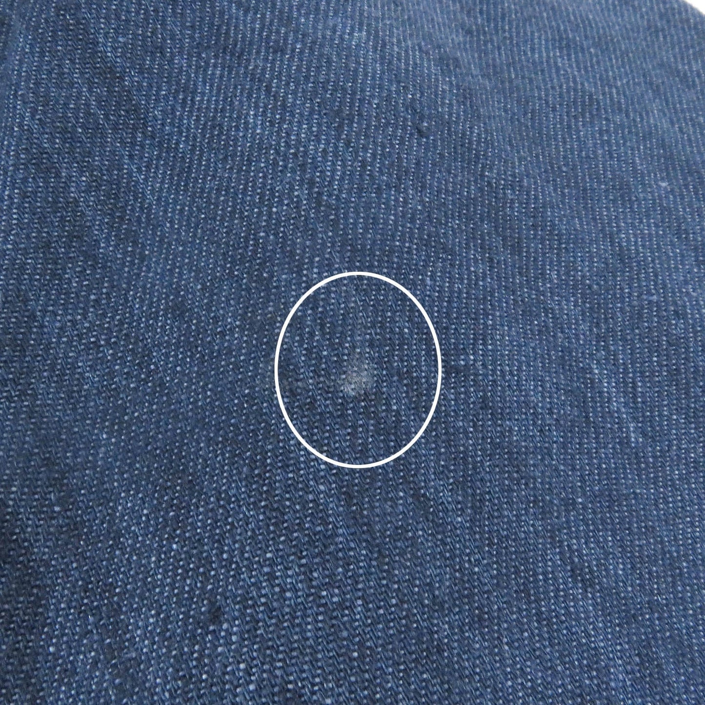 HERMES tailored jacket Outer: 100% linen, lining: 100% cupra blue mens 46 Used
