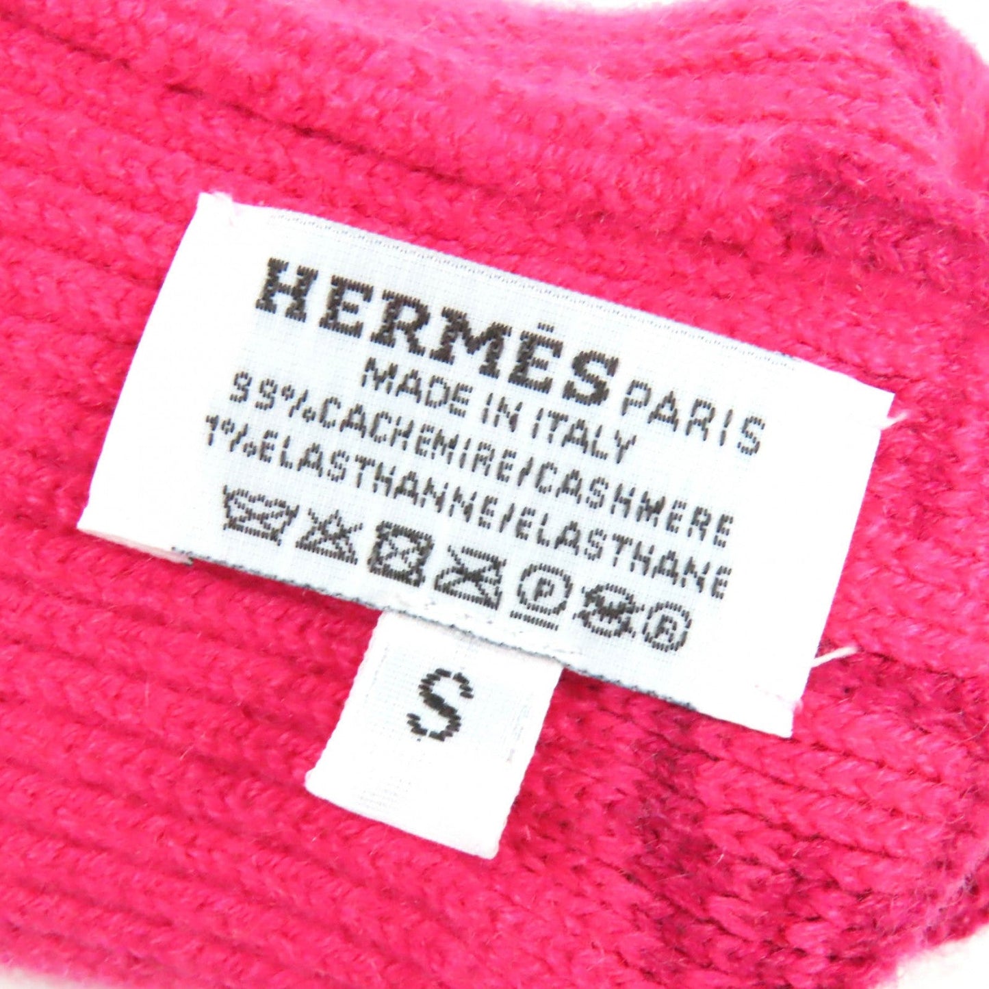 HERMES gloves H232006G cashmere Rose Extreme HEAVEN S