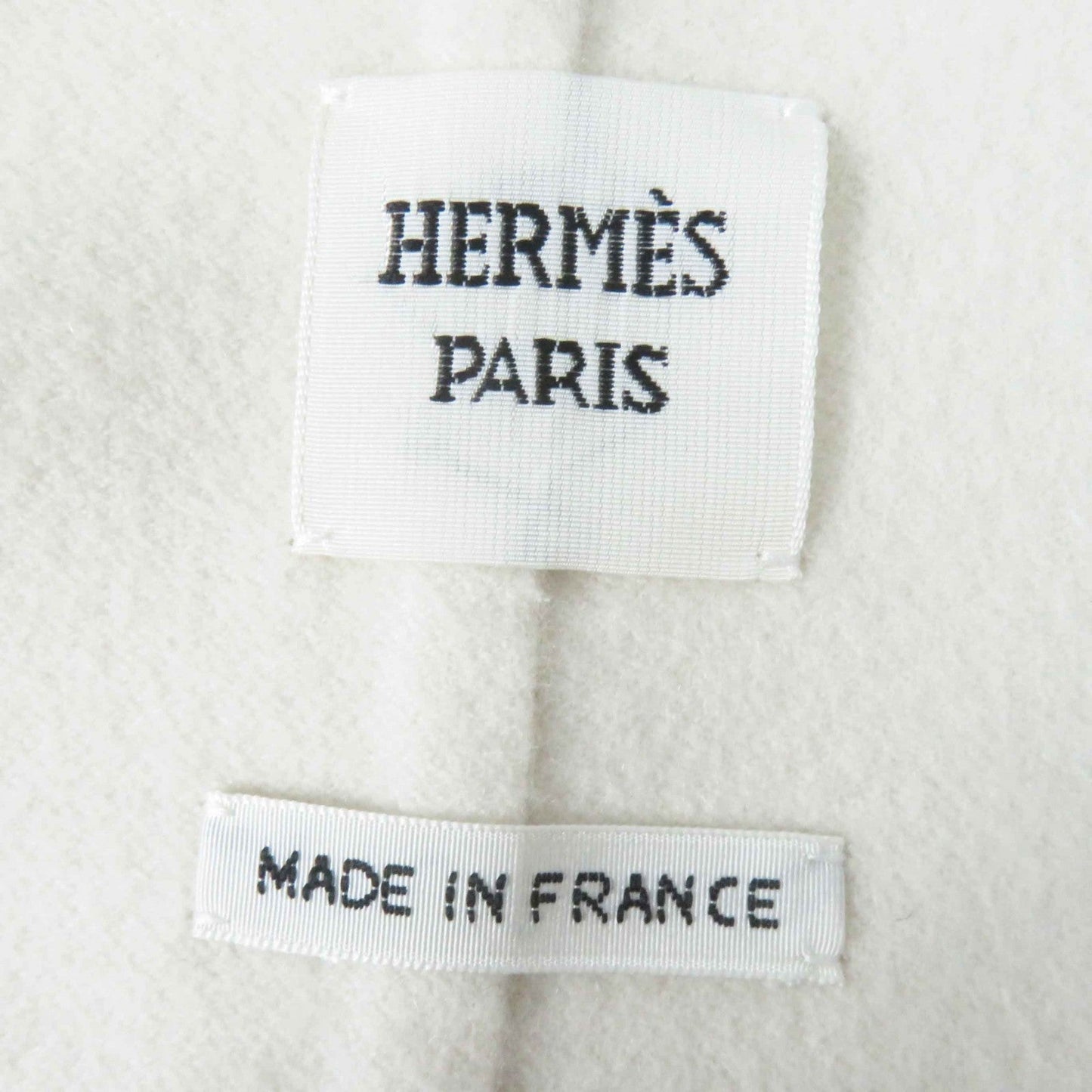 HERMES coat 3E0221DA Outer material: 100% cashmere off white Women 40 Used