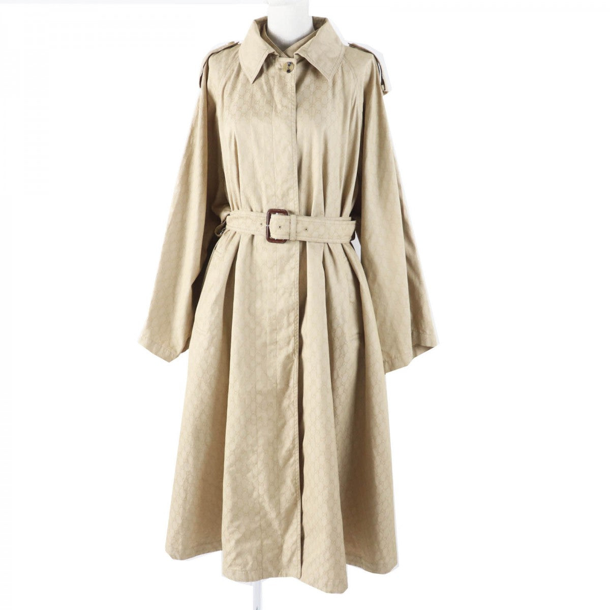 GUCCI trench coat 771441 cotton beige 40