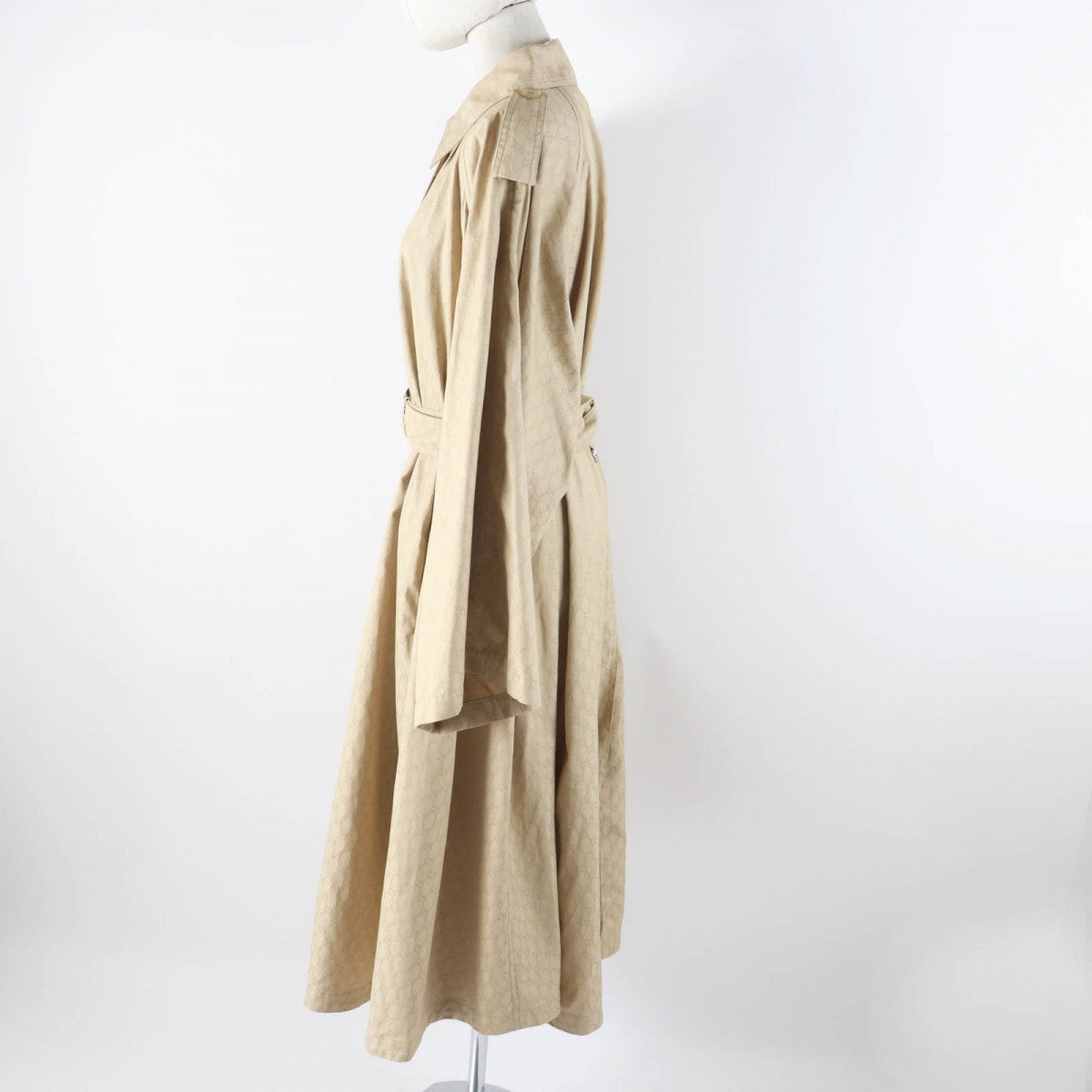 GUCCI trench coat 771441 cotton beige 40