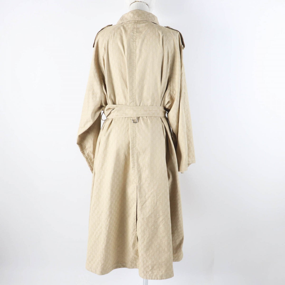 GUCCI trench coat 771441 cotton beige 40