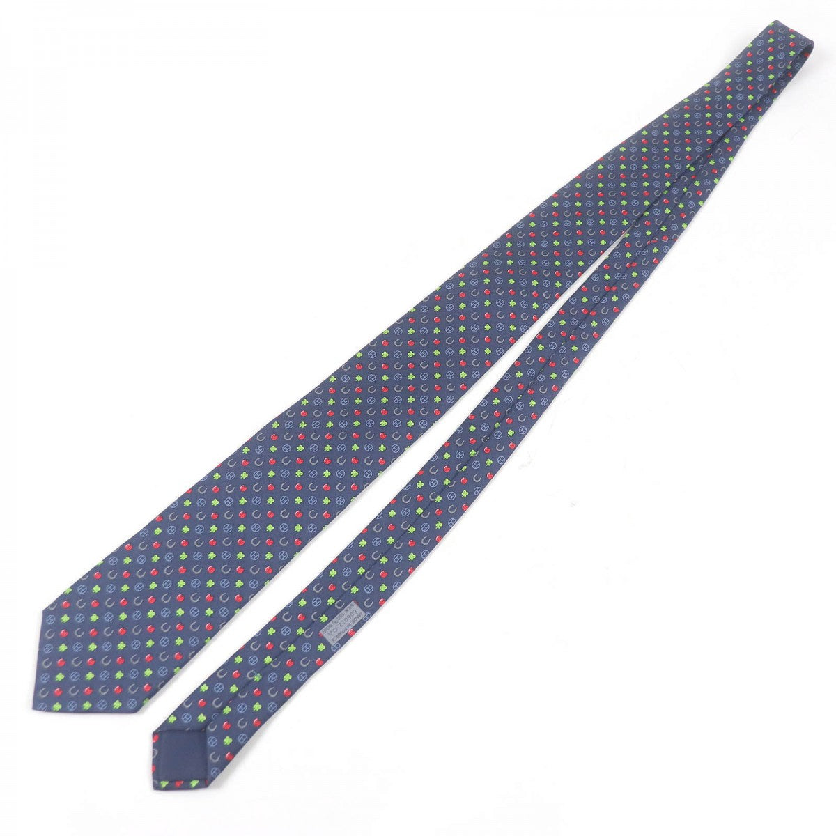 HERMES tie H606012T silk Marin JOB INTERVIEW