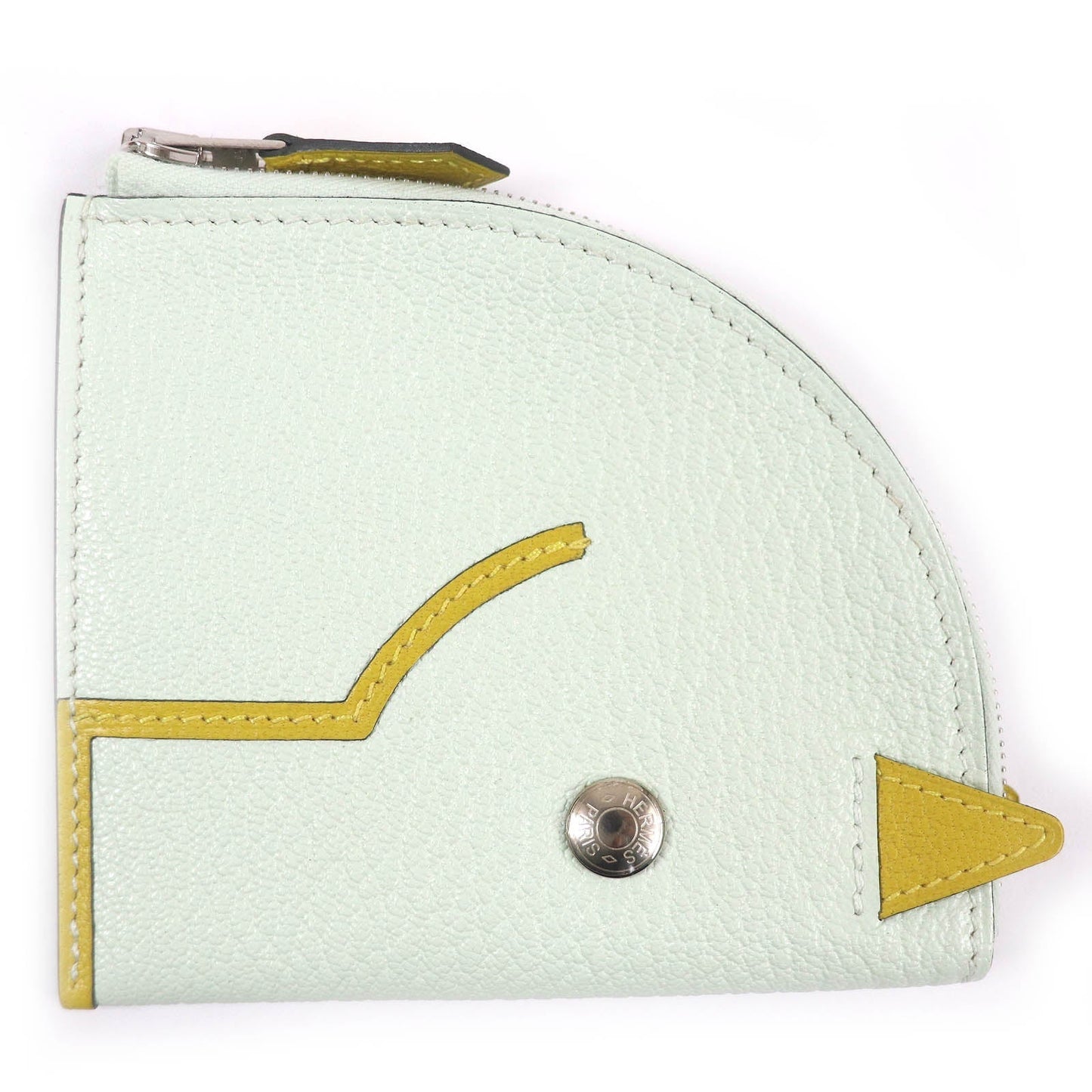 HERMES Coin case Shoble misol white paddock