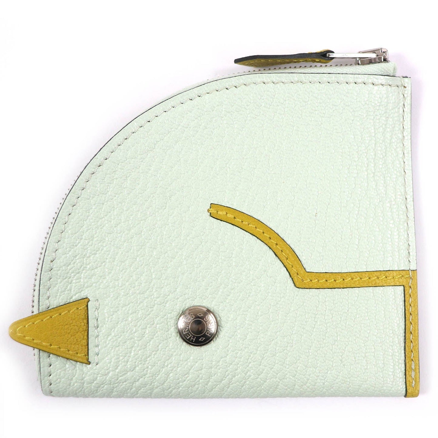 HERMES Coin case Shoble misol white paddock