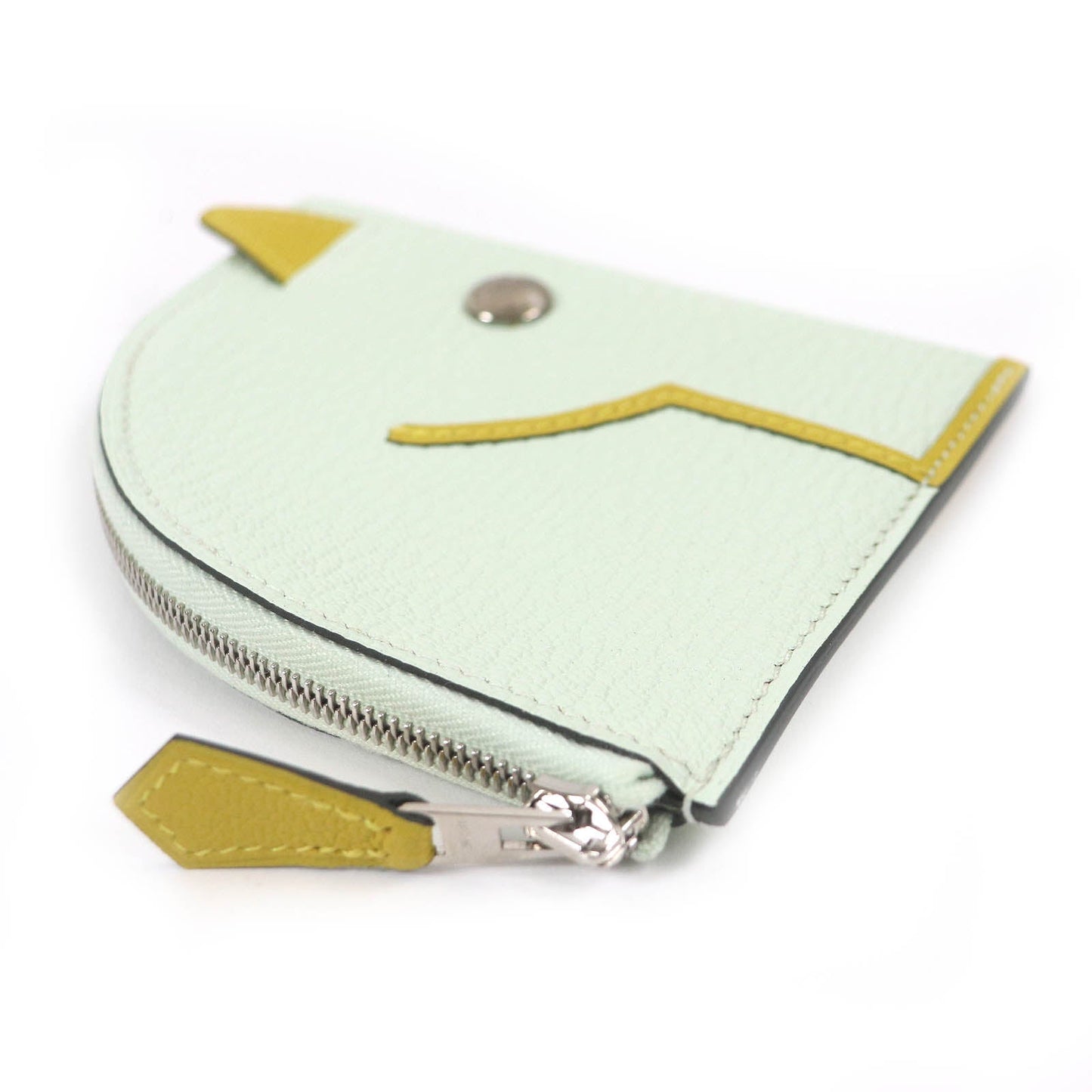 HERMES Coin case Shoble misol white paddock