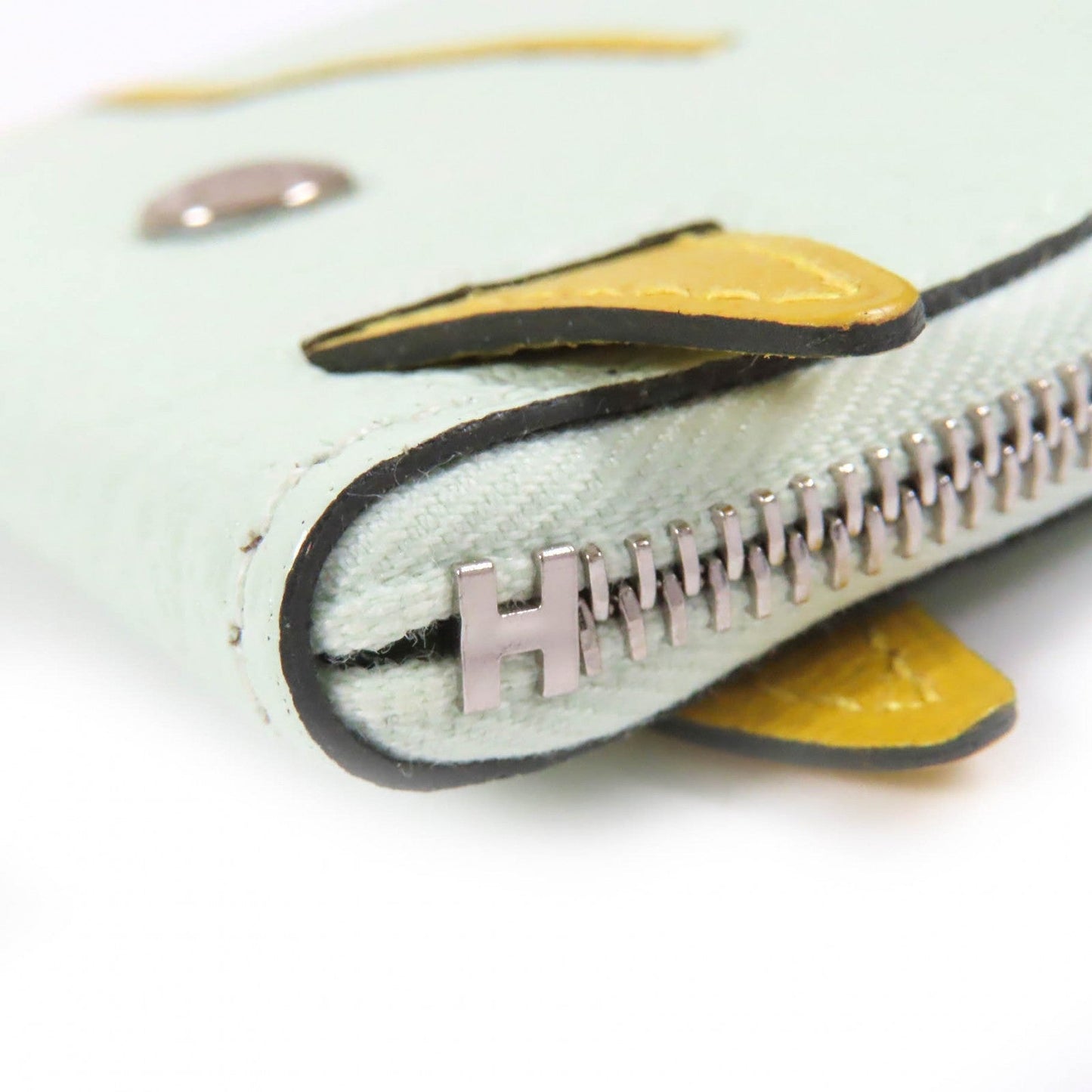 HERMES Coin case Shoble misol white paddock