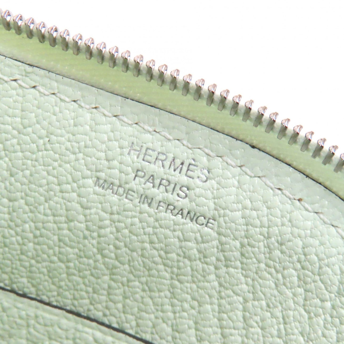 HERMES Coin case Shoble misol white paddock