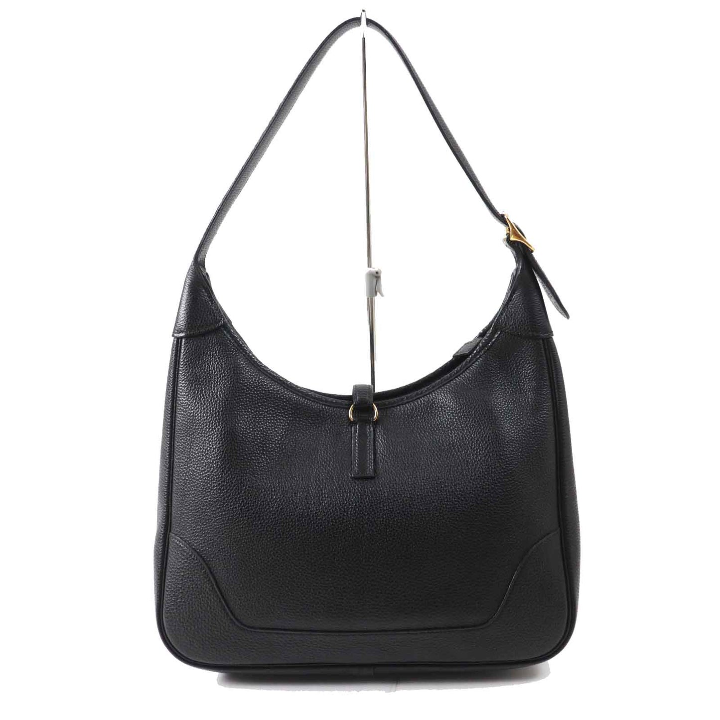 HERMES Shoulder Bag Main: Togo black Trim 31 Women Used